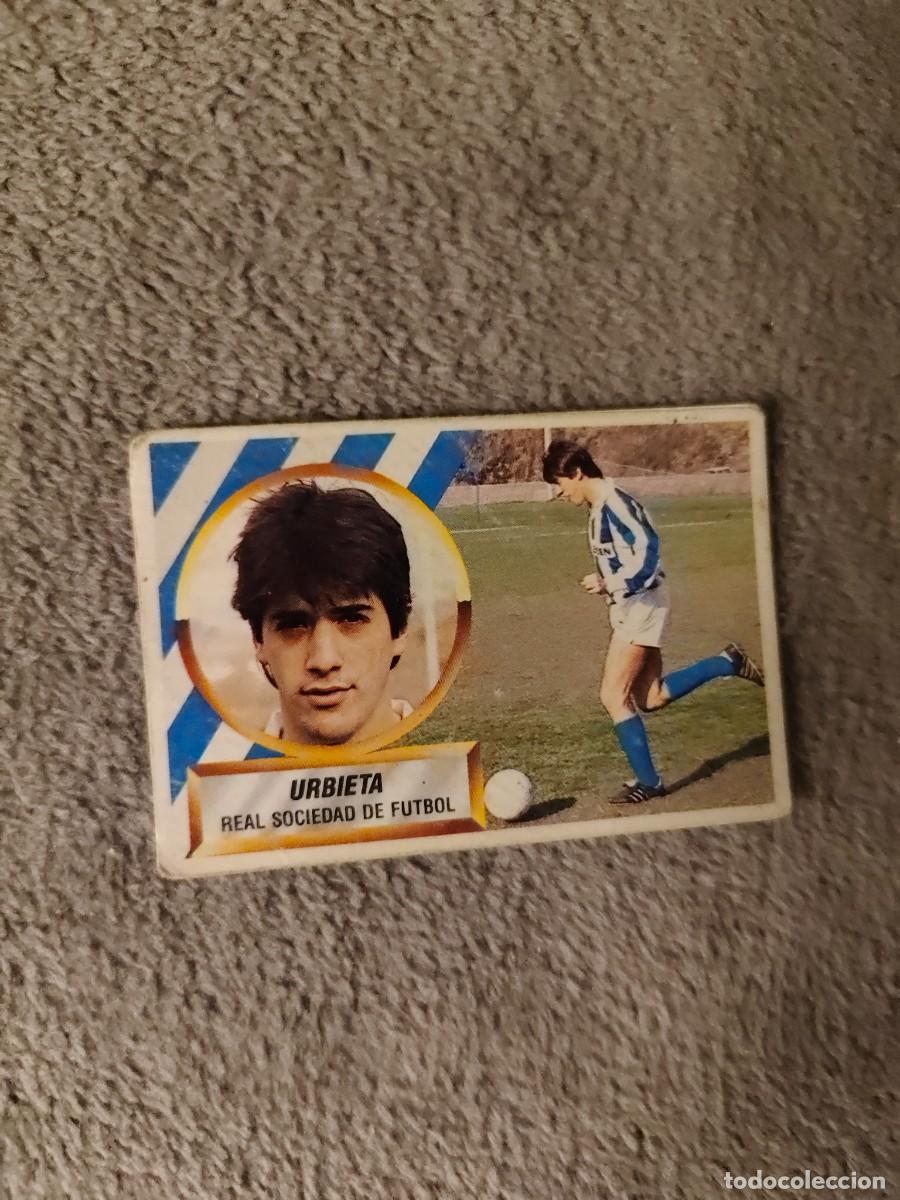 Cromos de f&uacute;tbol: EDICIONES ESTE 88 89 12 URBIETA REAL SOCIEDAD 1988 1989 LIGA NUNCA PEGADO AAR