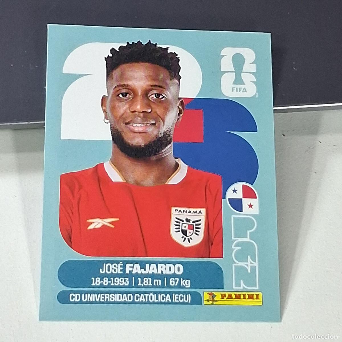 Cromos de f&uacute;tbol: B46 PAN17 JOS&Eacute; FAJARDO 17 PANAM&Aacute; PAN MUNDIAL FIFA WORLD CUP 2026 STICKER PANINI