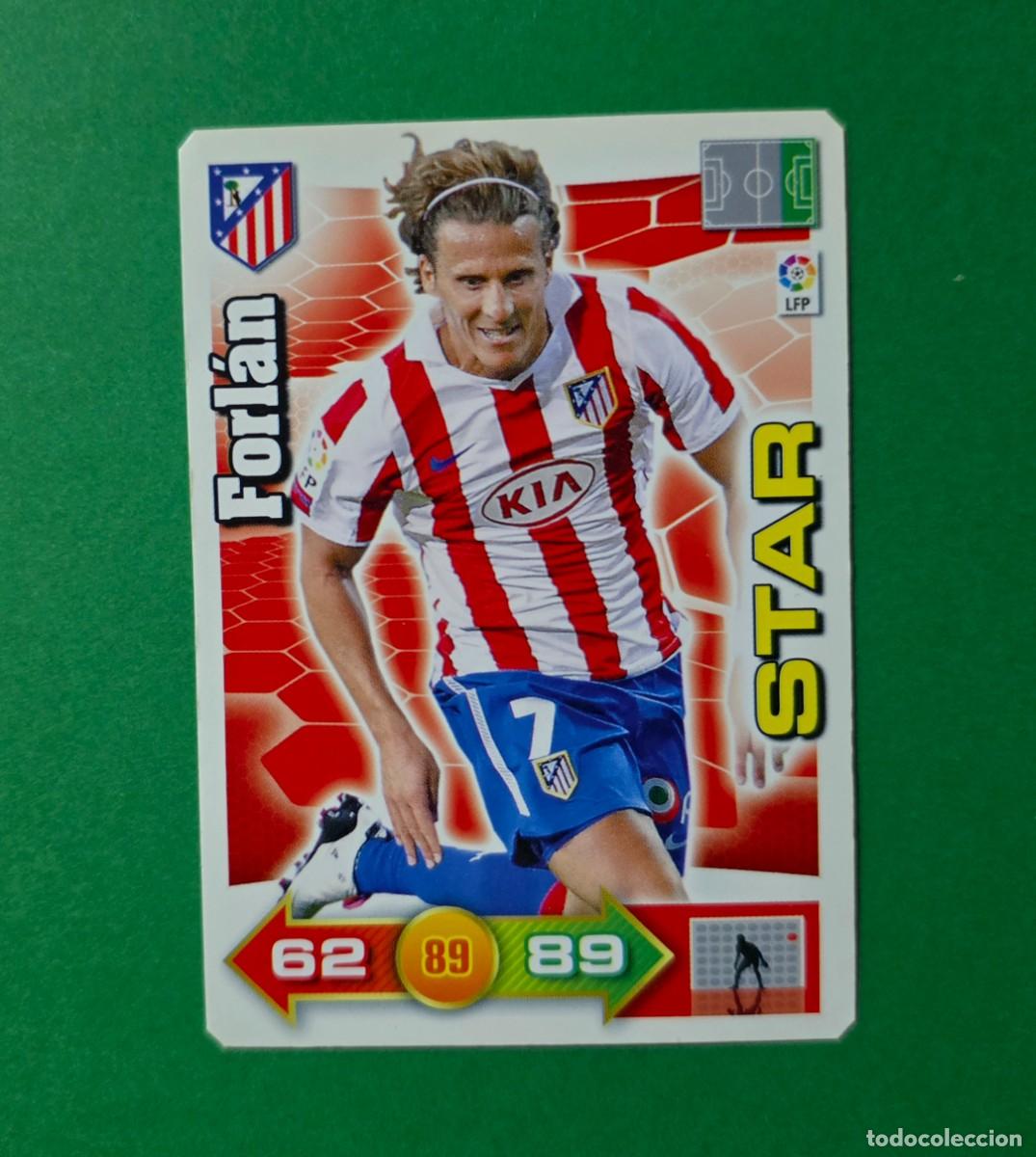 Fu&szlig;ball-Sticker: FORL&Aacute;N (STAR) - ATL&Eacute;TICO MADRID - ADRENALYN XL 2010-11 - 10/11