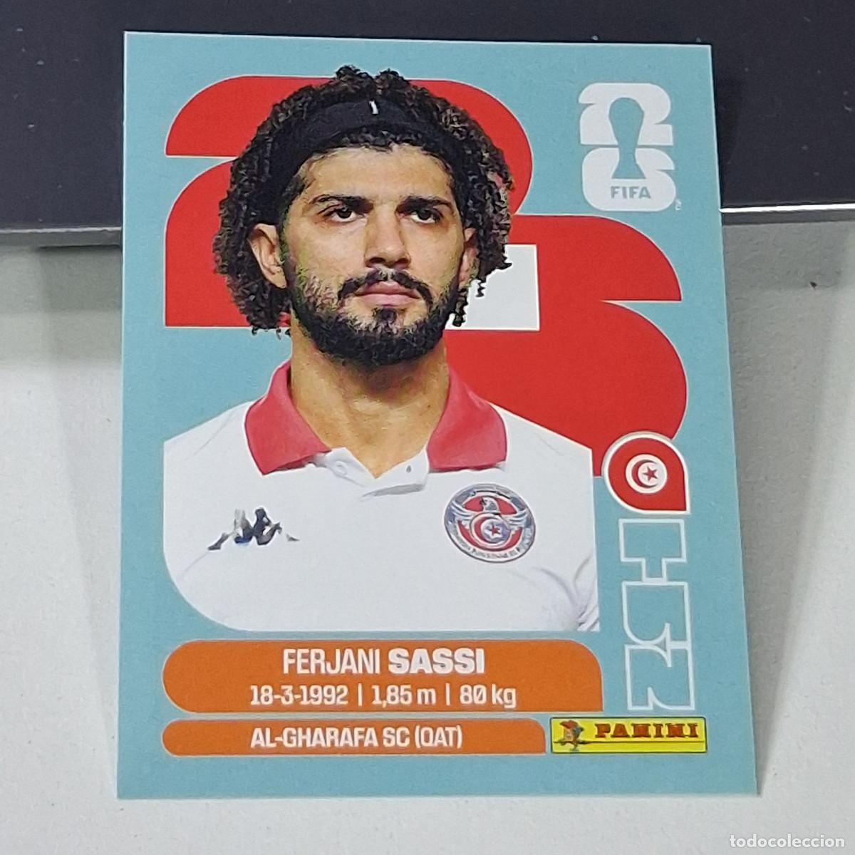 Fu&szlig;ball-Sticker: B46 TUN11 FERJANI SASSI 11 T&Uacute;NEZ TUNISIA TUN MUNDIAL FIFA WORLD CUP 2026 STICKER PANINI