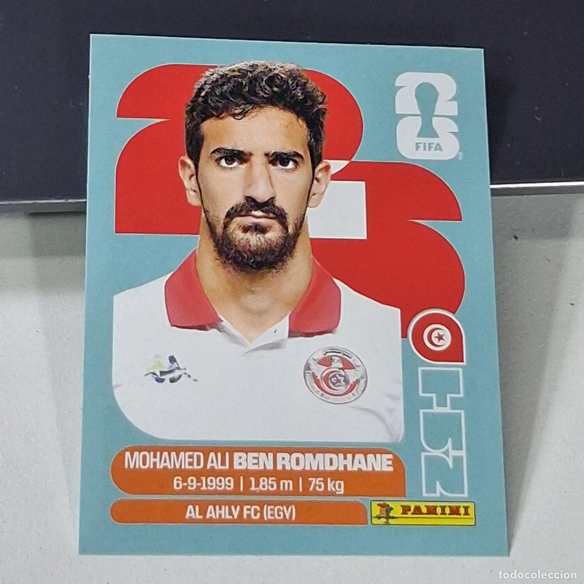 Fu&szlig;ball-Sticker: B46 TUN12 MOHAMED ALI BEN ROMDHANE 12 T&Uacute;NEZ TUNISIA TUN MUNDIAL FIFA WORLD CUP 2026 STICKER PANINI
