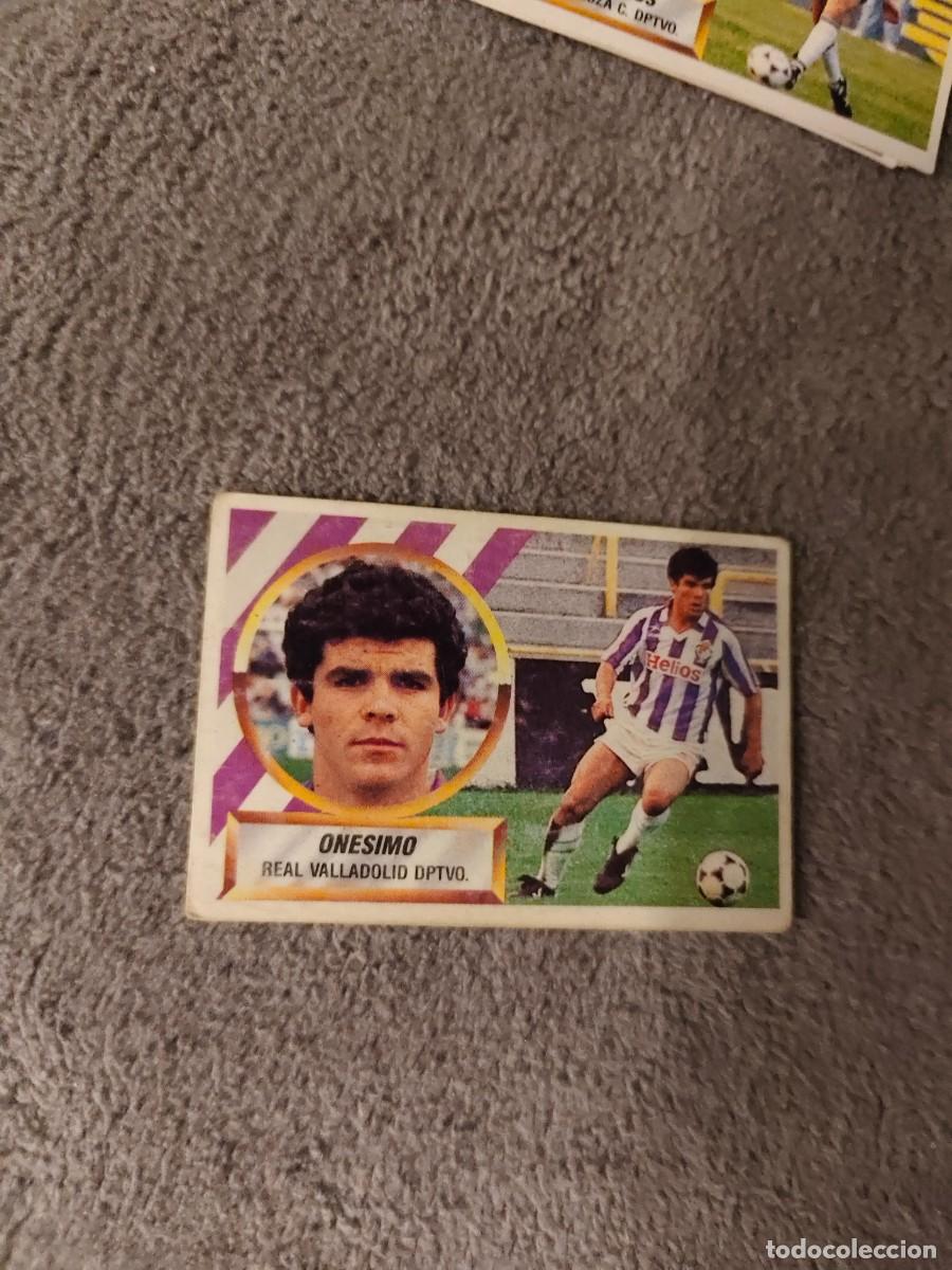 Fu&szlig;ball-Sticker: EDICIONES ESTE 88 89 15 ON&Eacute;SIMO REAL VALLADOLID 1988 1989 LIGA NUNCA PEGADO AAR