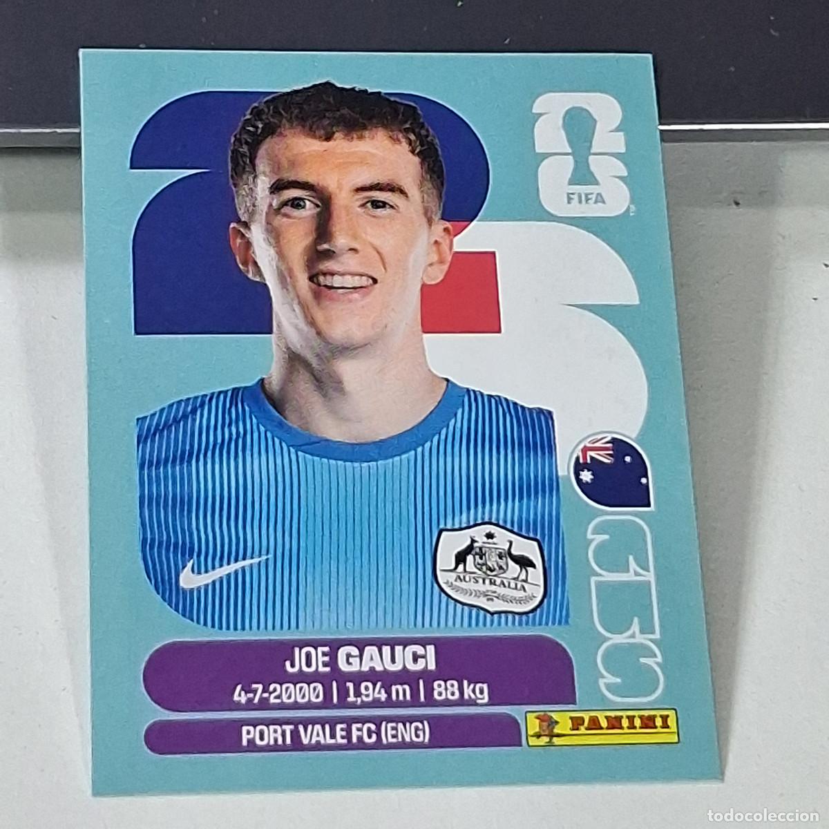 Cromos de f&uacute;tbol: B46 AUS 3 AUS3 JOE GAUCI AUSTRALIA AUS MUNDIAL FIFA WORLD CUP 2026 STICKER PANINI