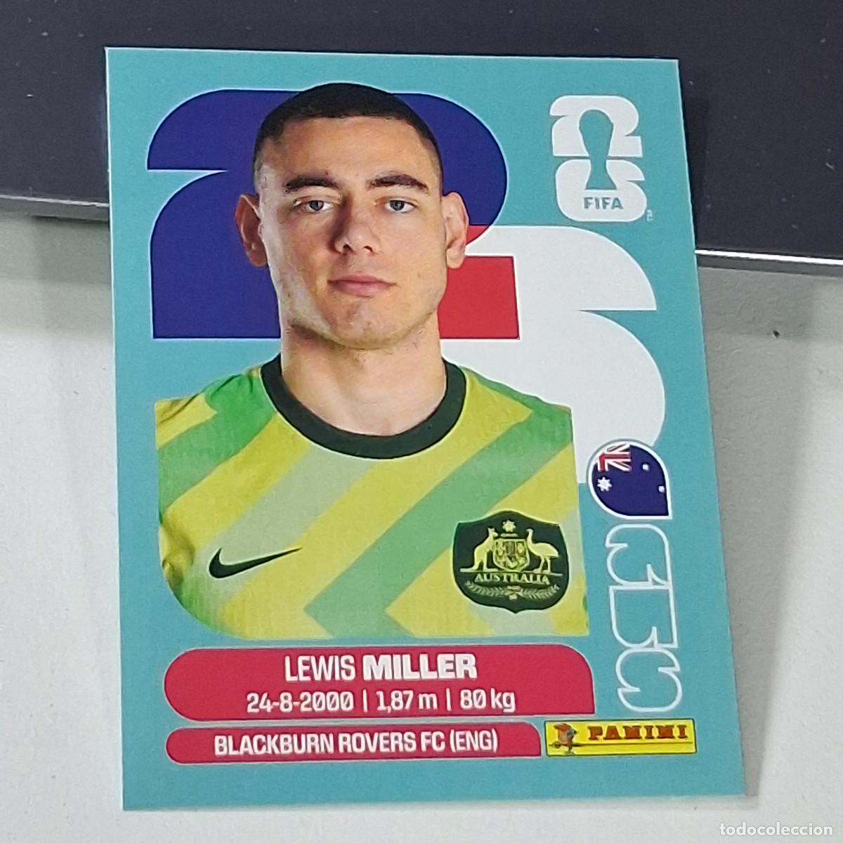Football Stickers: B46 AUS9 LEWIS MILLER 9 AUSTRALIA AUS MUNDIAL FIFA WORLD CUP 2026 STICKER PANINI