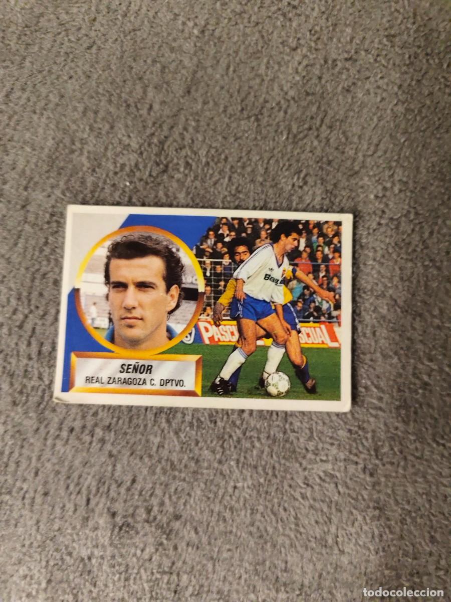 Football Stickers: EDICIONES ESTE 88 89 10 SE&Ntilde;OR REAL ZARAGOZA 1988 1989 LIGA NUNCA PEGADO AAR