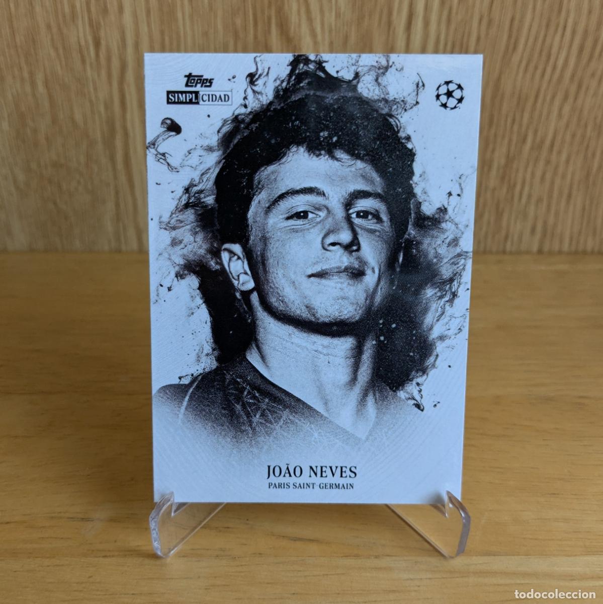 Football Stickers: TOPPS SIMPLICIDAD UCC 2025-2026 - JOAO NEVES - PARIS SAINT-GERMAIN - RETRATO
