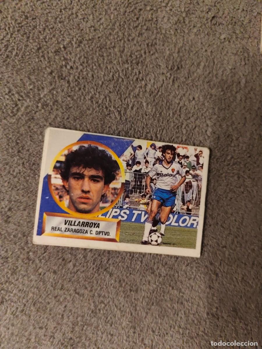 Cromos de Futebol: EDICIONES ESTE 88 89 11 VILLAROYA REAL ZARAGOZA 1988 1989 LIGA NUNCA PEGADO AAR