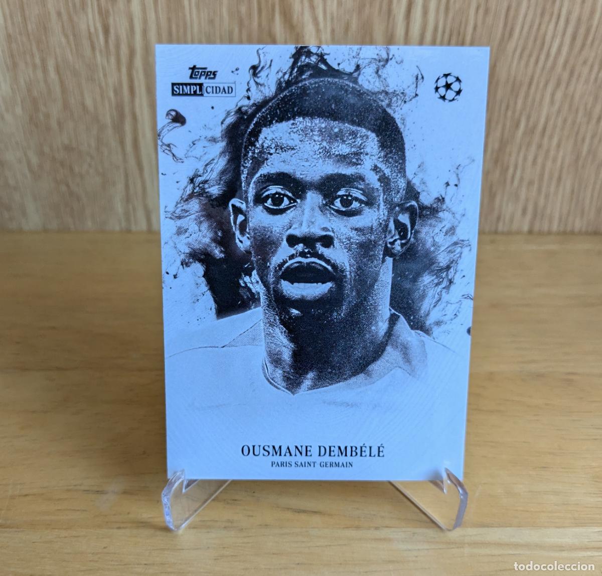 Cromos de Futebol: TOPPS SIMPLICIDAD UCC 2025-2026 - OUSMANE DEMBELE - PARIS SAINT-GERMAIN - RETRATO