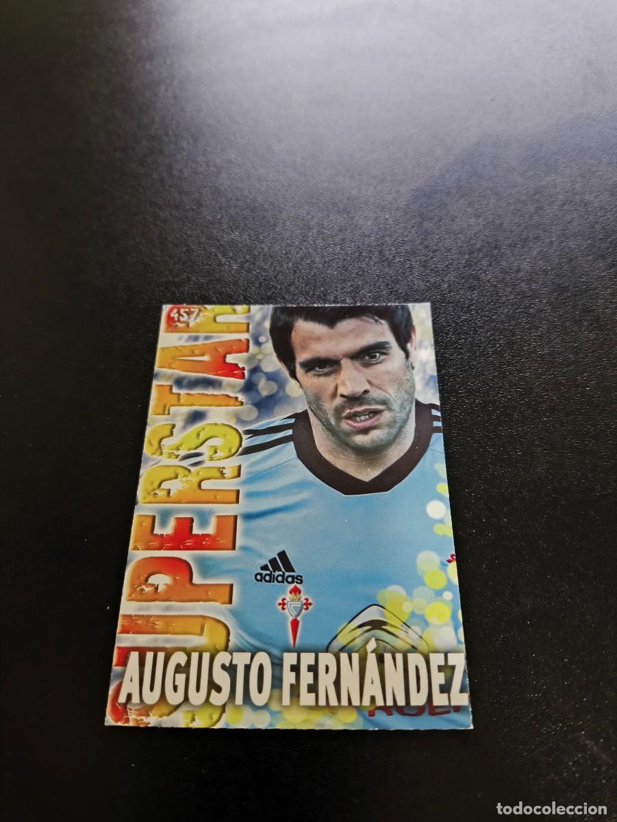 Football Stickers: 457 AUGUSTO SUPERSTAR FONDO MATE CELTA DE VIGO MUNDICROMO LIGA 2013 2014 13 14 NO PANINI ESTE