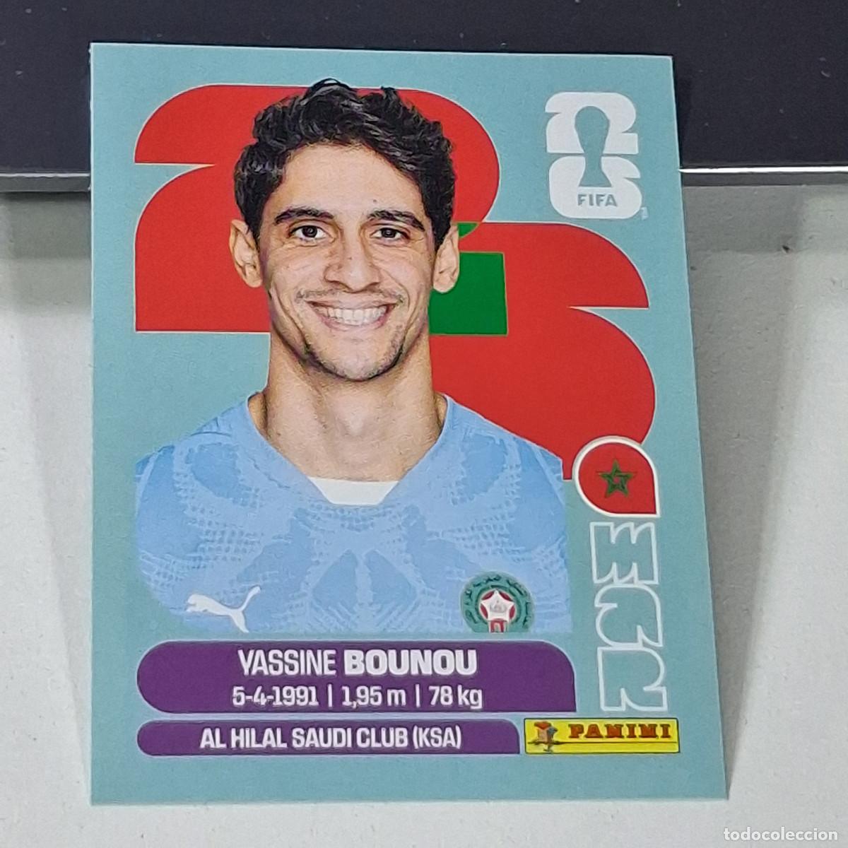 Cromos de Futebol: B46 MAR2 YASSINE BOUNOU 2 MARRUECOS MOROCCO MAR MUNDIAL FIFA WORLD CUP 2026 STICKER PANINI