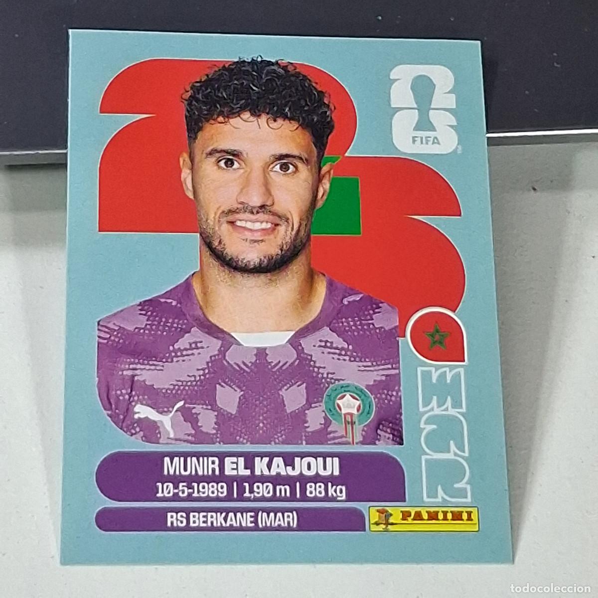 Fu&szlig;ball-Sticker: B46 MAR3 MUNIR EL KAJOUI 3 MARRUECOS MAR MUNDIAL FIFA WORLD CUP 2026 STICKER PANINI