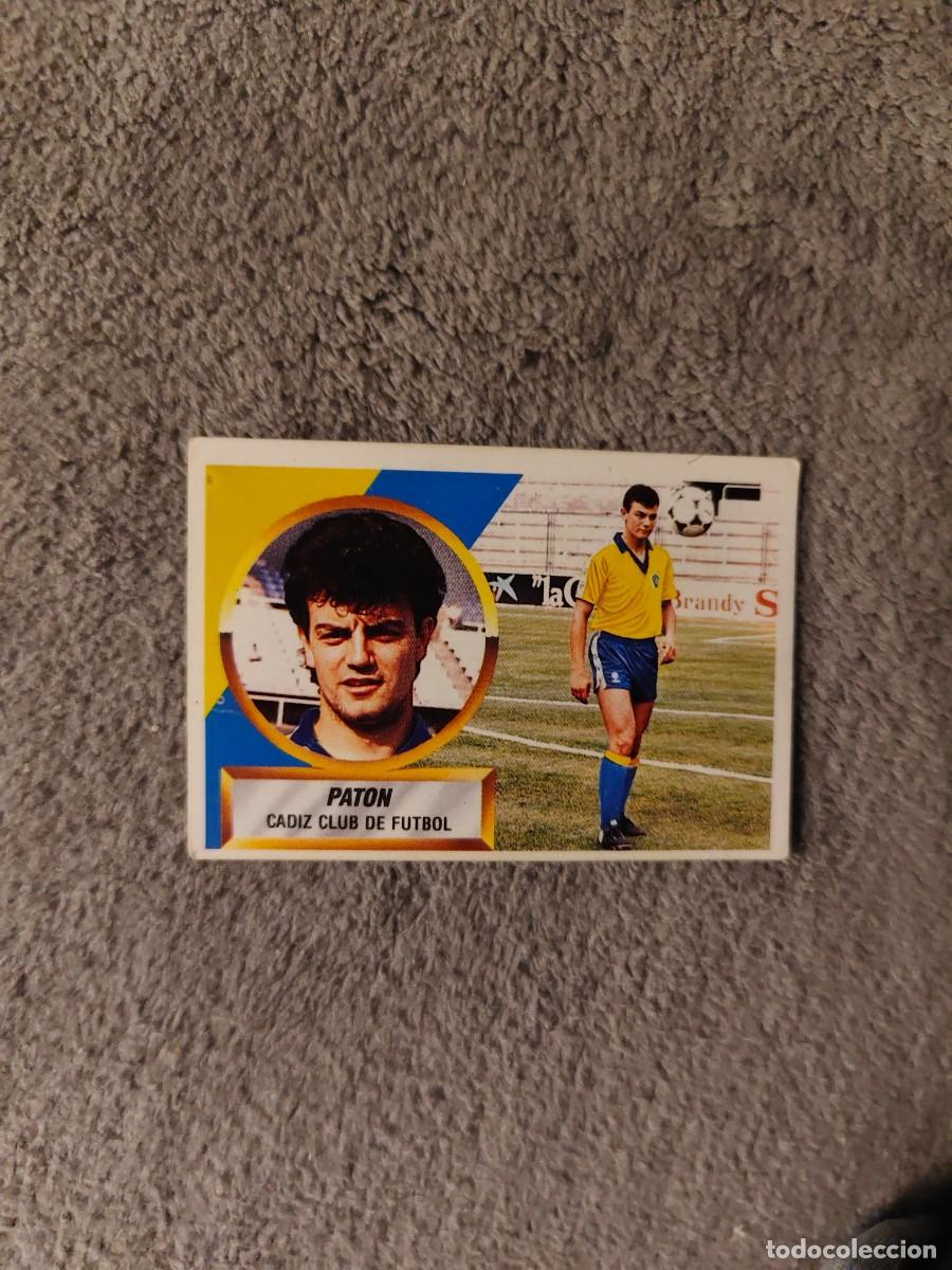 Fu&szlig;ball-Sticker: EDICIONES ESTE 88 89 6 ULTIMOS FICHAJES PAT&Oacute;N C&Aacute;DIZ C.F. 1988 1989 LIGA NUNCA PEGADO AAR