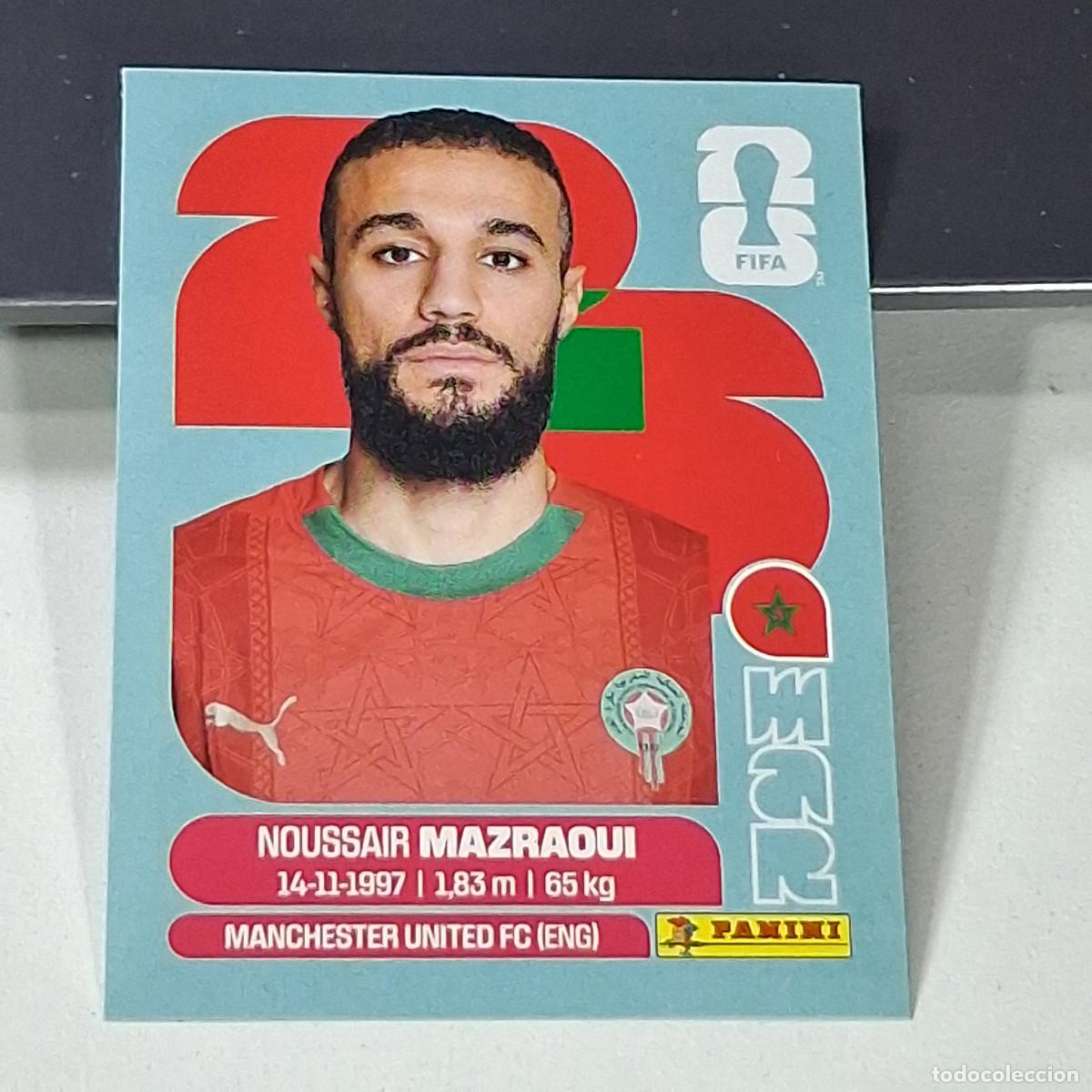 Fu&szlig;ball-Sticker: B46 MAR5 MAR 5 MAZRZOUI MARRUECOS MOROCCO MAR MUNDIAL FIFA WORLD CUP 2026 STICKER PANINI