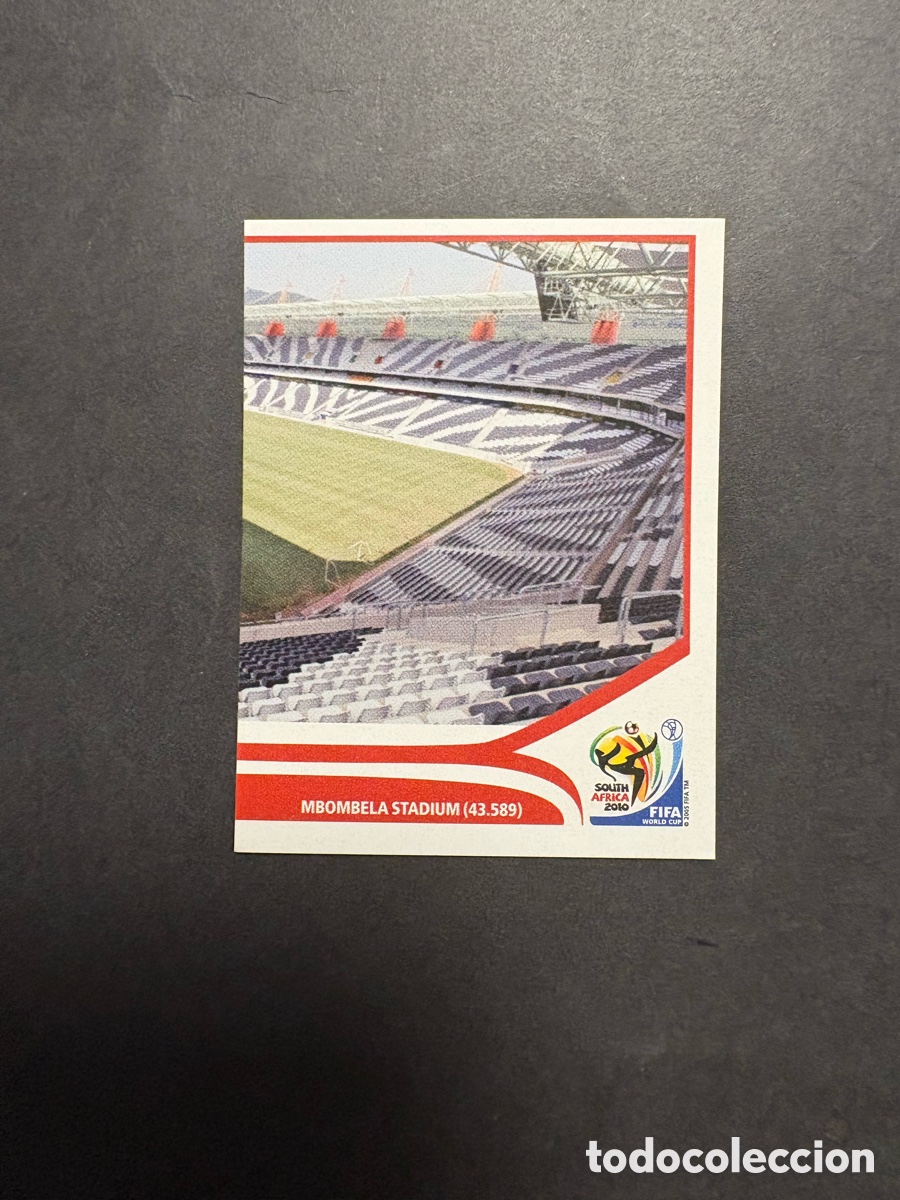 Cromos de f&uacute;tbol: CROMO DE FUTBOL ESTADIO SIN PEGAR N&ordm; 19 MUNDIAL SUDAFRICA 2010 DE PANINI