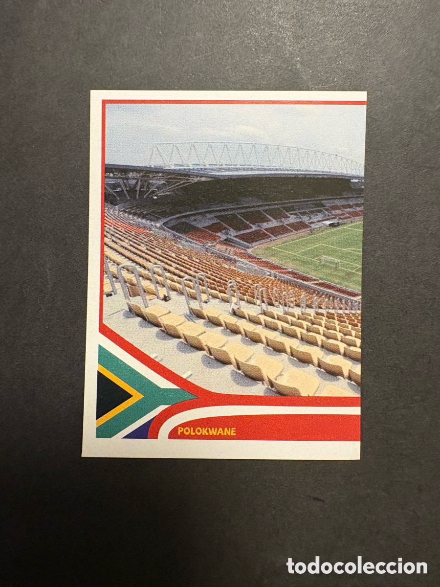 Cromos de f&uacute;tbol: CROMO DE FUTBOL ESTADIO SIN PEGAR N&ordm; 20 MUNDIAL SUDAFRICA 2010 DE PANINI