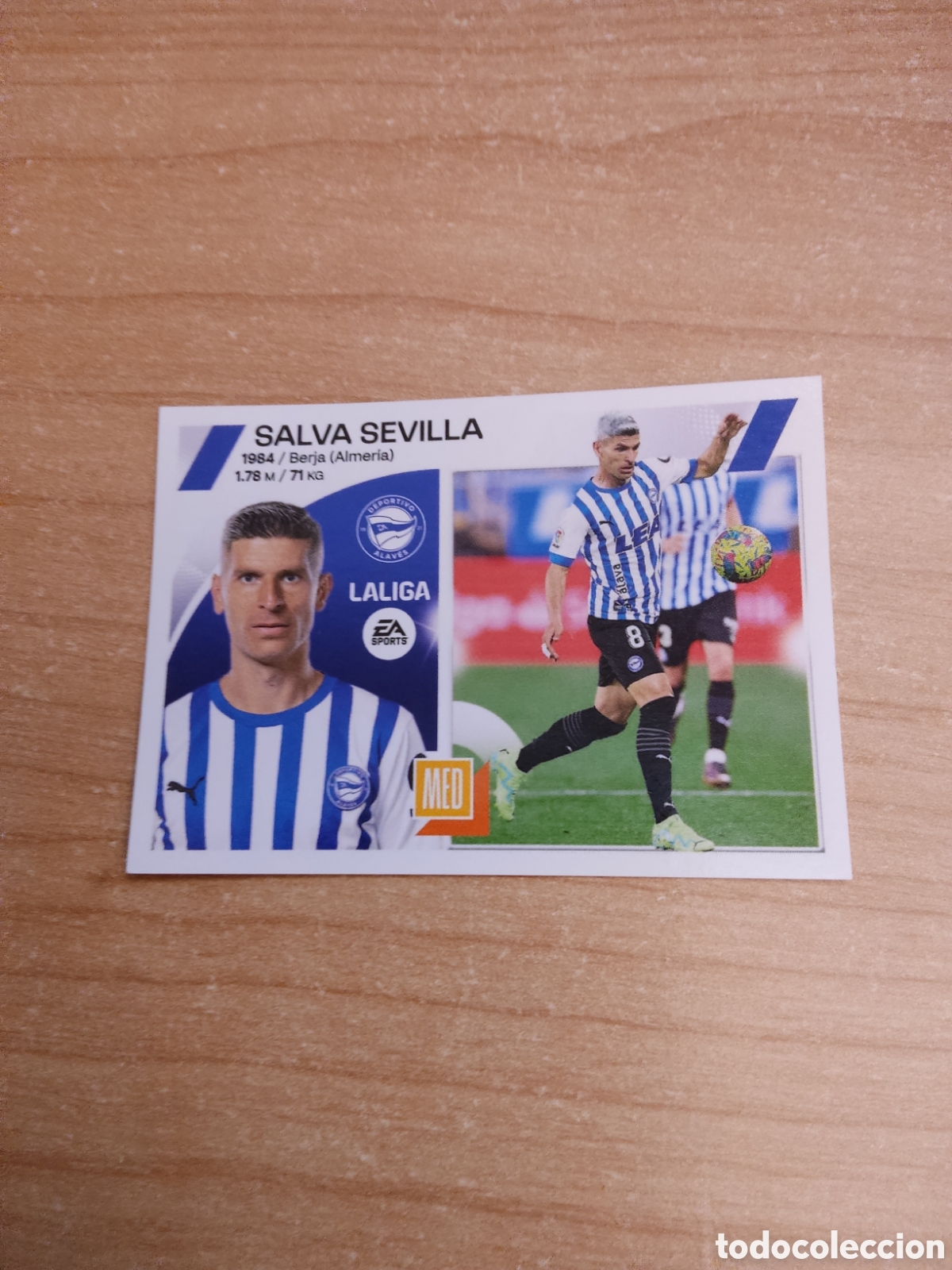 Cromos de f&uacute;tbol: 13 SALVA SEVILLA ALAVES LIGA ESTE 2023 2024