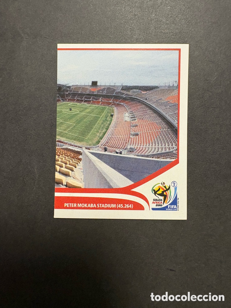 Cromos de f&uacute;tbol: CROMO DE FUTBOL ESTADIO SIN PEGAR N&ordm; 21 MUNDIAL SUDAFRICA 2010 DE PANINI