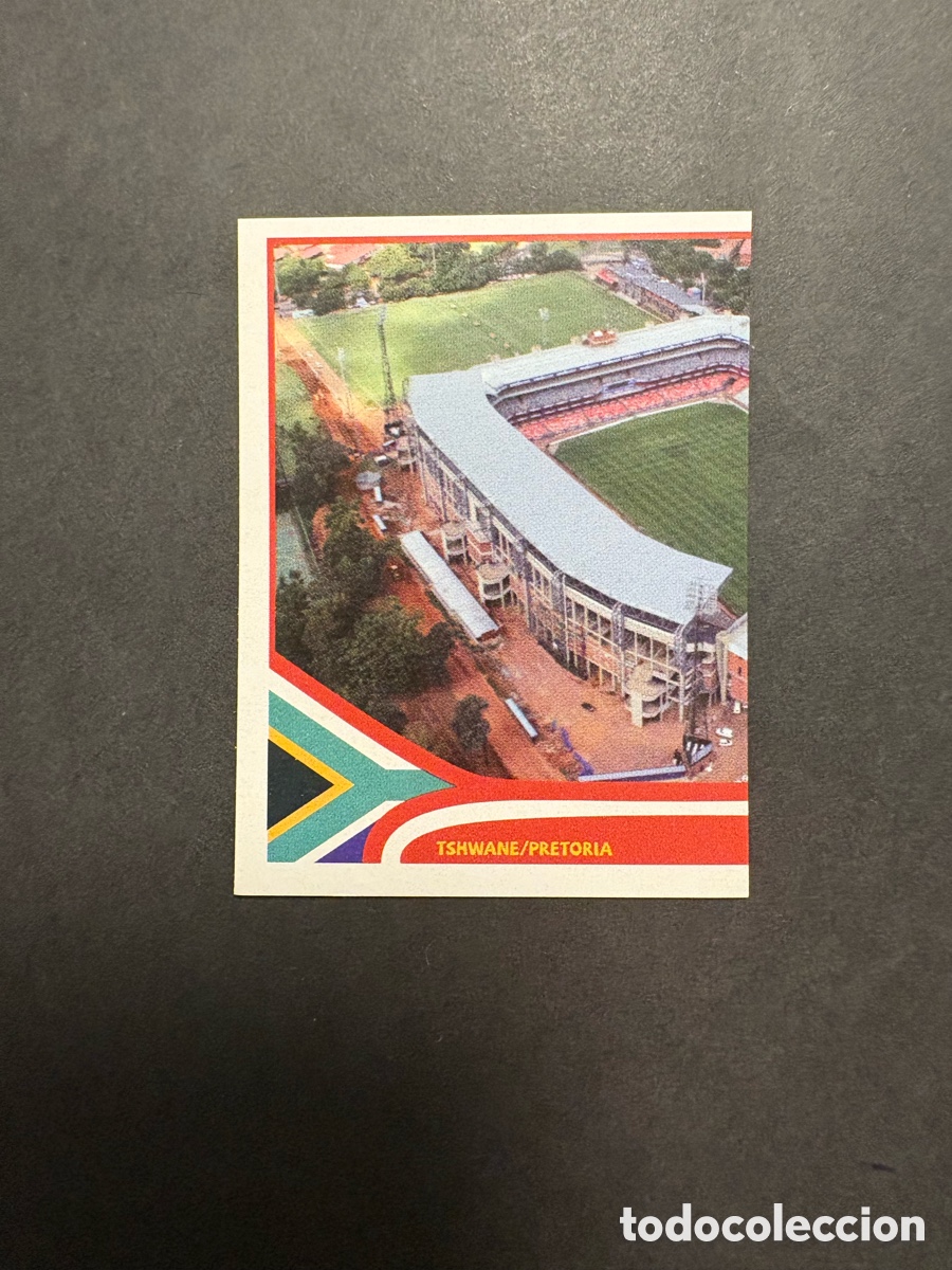 Cromos de f&uacute;tbol: CROMO DE FUTBOL ESTADIO SIN PEGAR N&ordm; 24 MUNDIAL SUDAFRICA 2010 DE PANINI