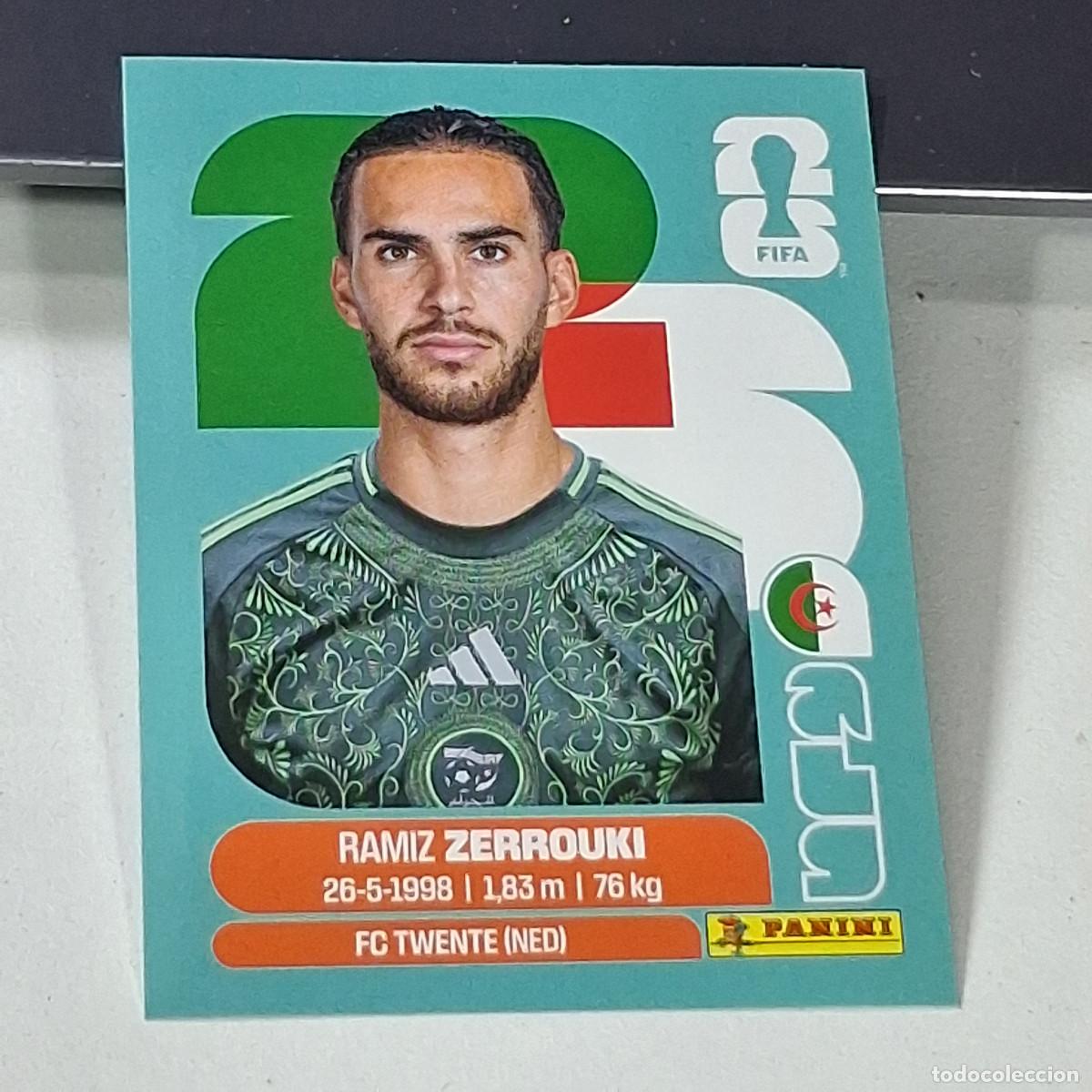 Cromos de f&uacute;tbol: B46 ALG11 RAMIZ ZERROUKI 11 ARGELIA ALGERIA ALG MUNDIAL FIFA WORLD CUP 2026 STICKER PANINI
