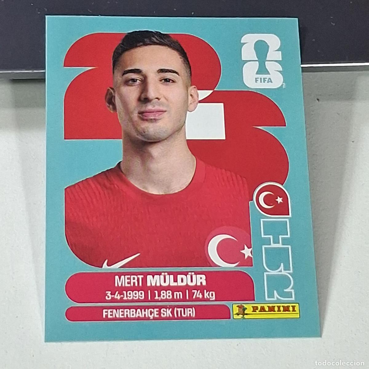 Cromos de f&uacute;tbol: B46 TUR3 MERT M&Uuml;LD&Uuml;R 3 TURQU&Iacute;A TURQUEY TUR MUNDIAL FIFA WORLD CUP 2026 STICKER PANINI