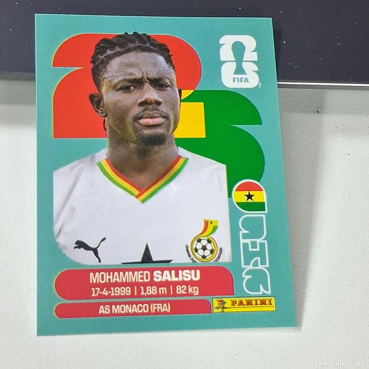 Cromos de f&uacute;tbol: B46 GHA 4 GHA4 MOHAMED SALISU GHANA MUNDIAL FIFA WORLD CUP 2026 STICKER PANINI