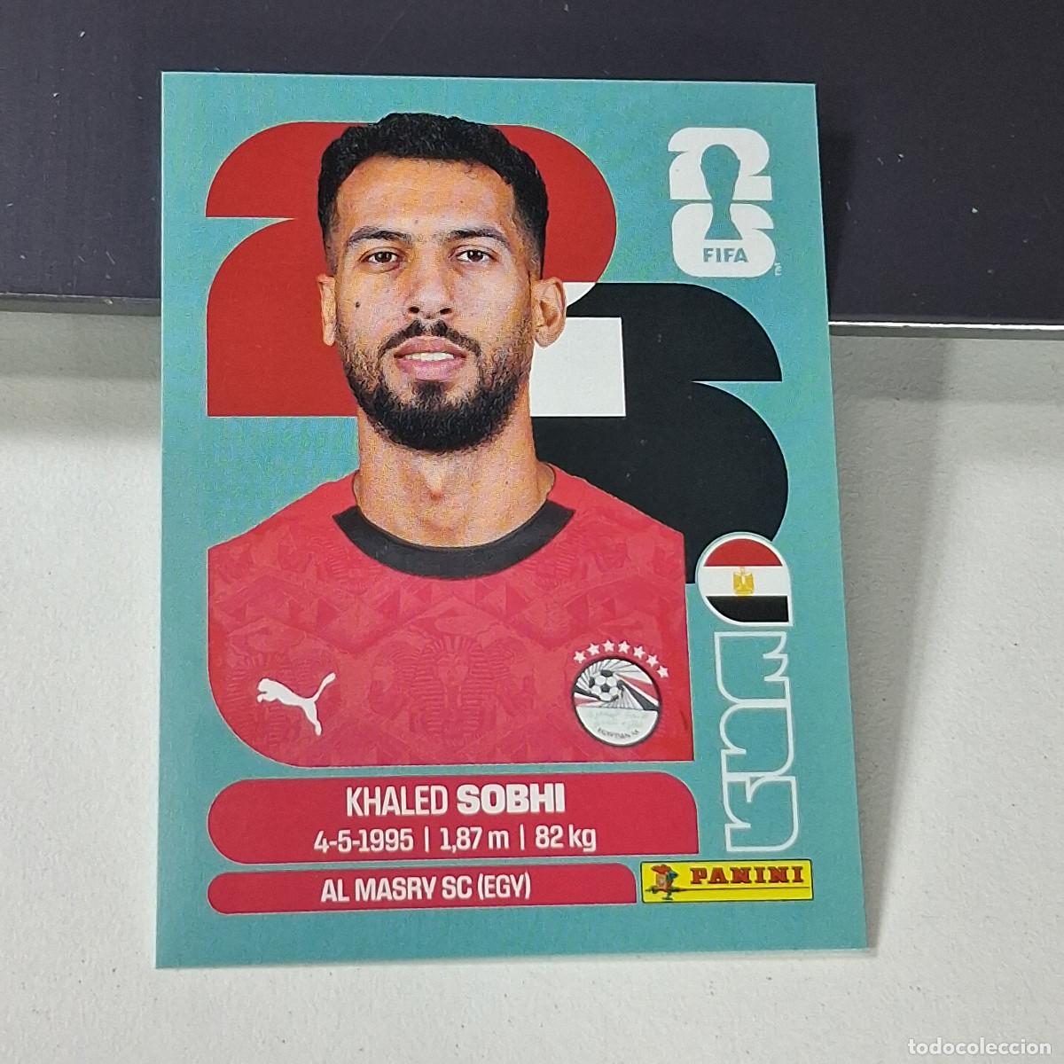 Cromos de f&uacute;tbol: B47 EGY 6 EGY6 KHALED SOBHI EGYPTO EGYPT EGY MUNDIAL FIFA WORLD CUP 2026 STICKER PANINI