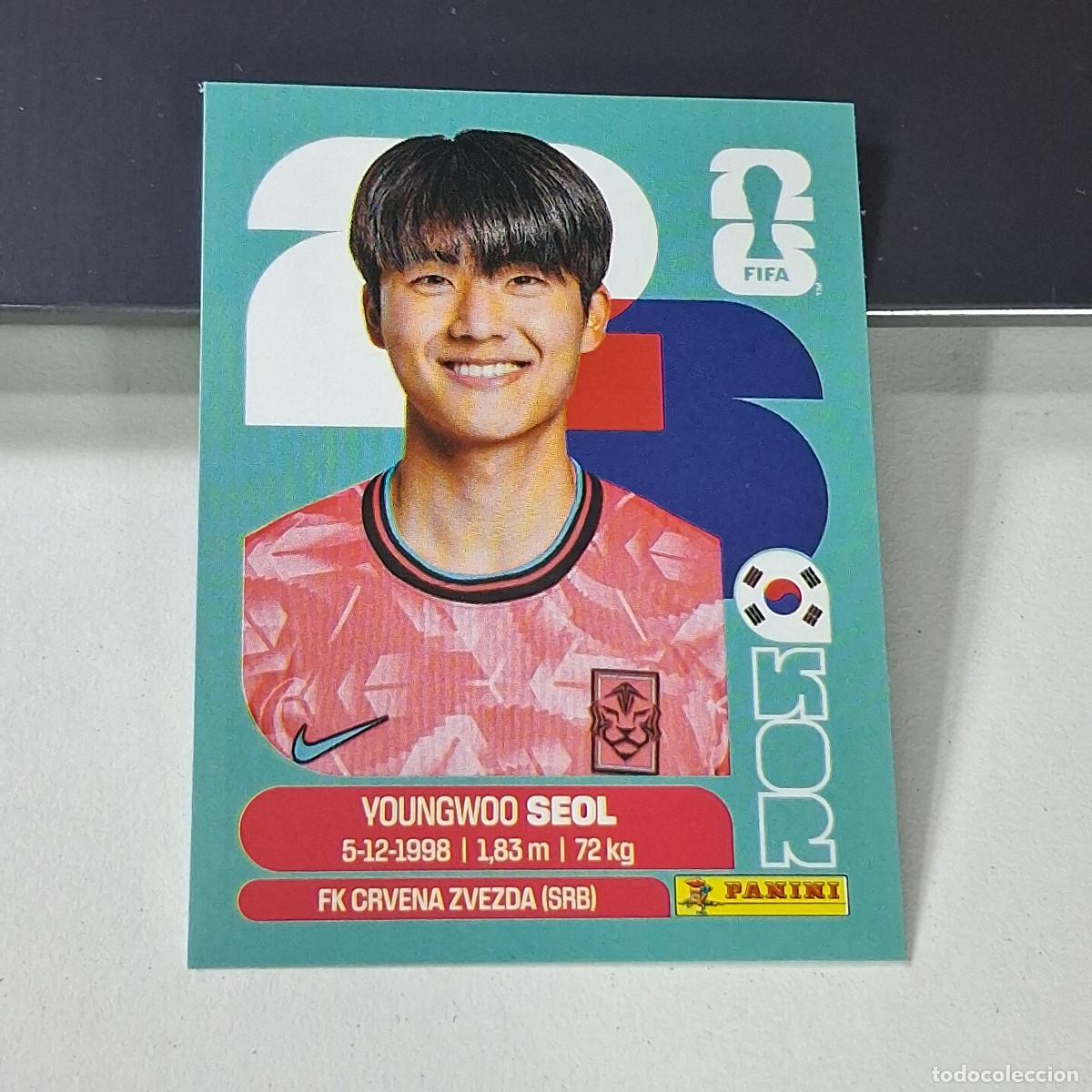 Cromos de f&uacute;tbol: B47 KOR6 YOUNG-WOO SEOL 6 YUMIN COREA DEL SUR KOR MUNDIAL FIFA WORLD CUP 2026 STICKER PANINI