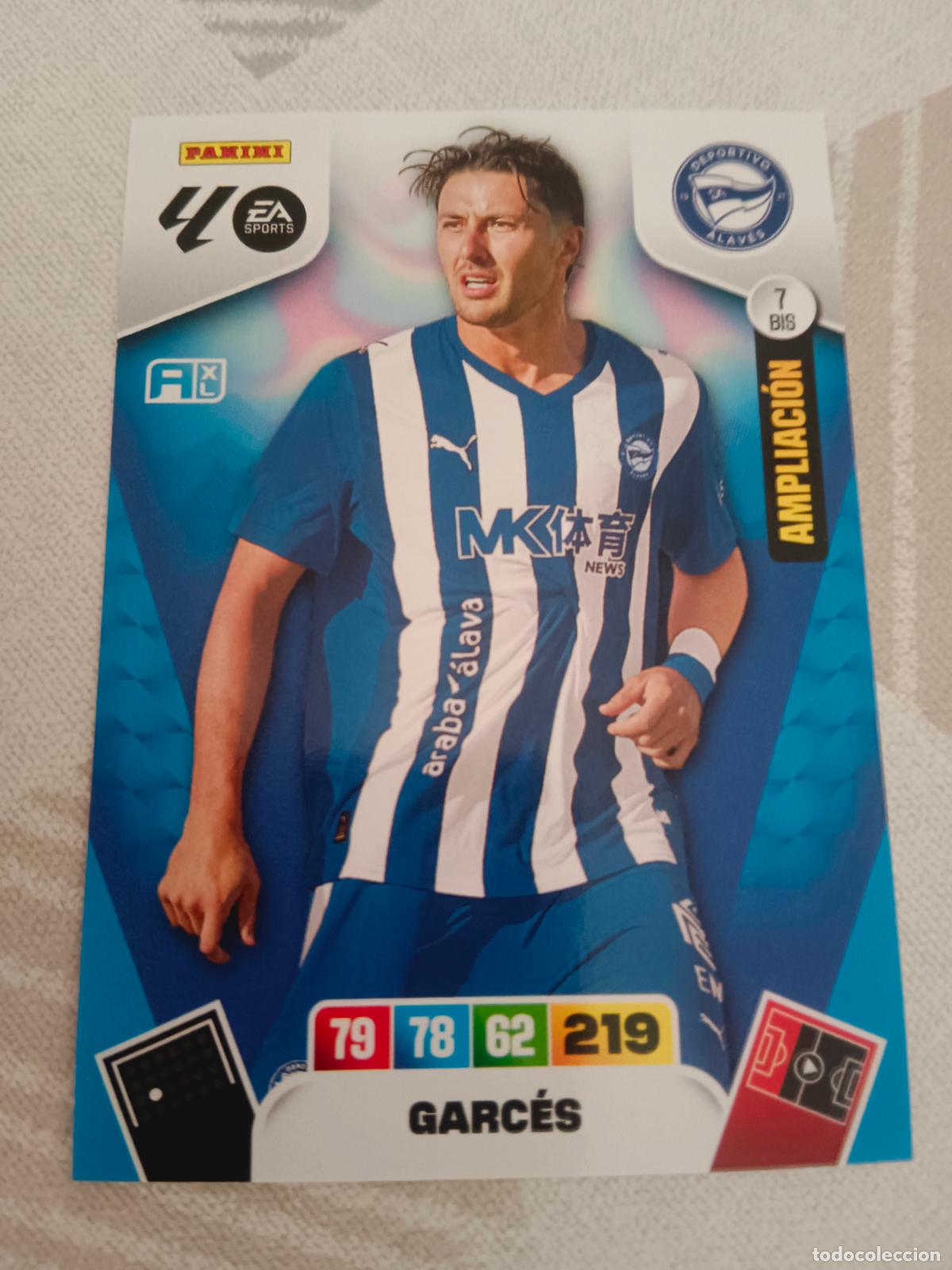 Cromos de f&uacute;tbol: ADRENALYN XL 2025 2026 25 26 AMPLIACION DREAM BOX 7 BIS GARCES ALAVES TOTAL KINGS