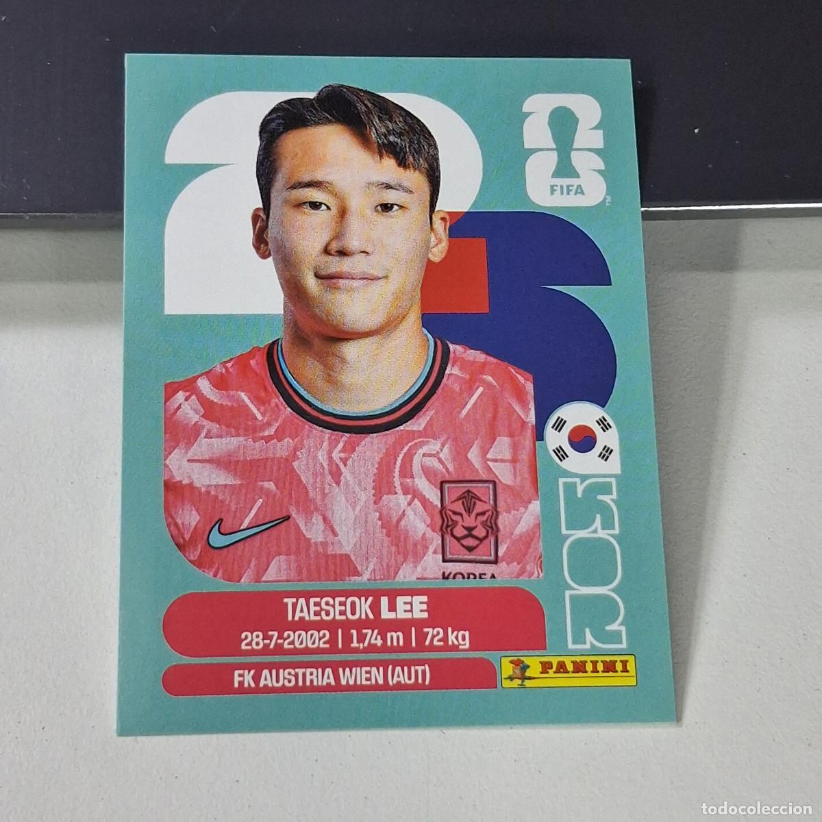 Cromos de f&uacute;tbol: B47 KOR 8 KOR8 TAESEOK LEE KOREA COREA DEL SUR KOR MUNDIAL FIFA WORLD CUP 2026 STICKER PANINI