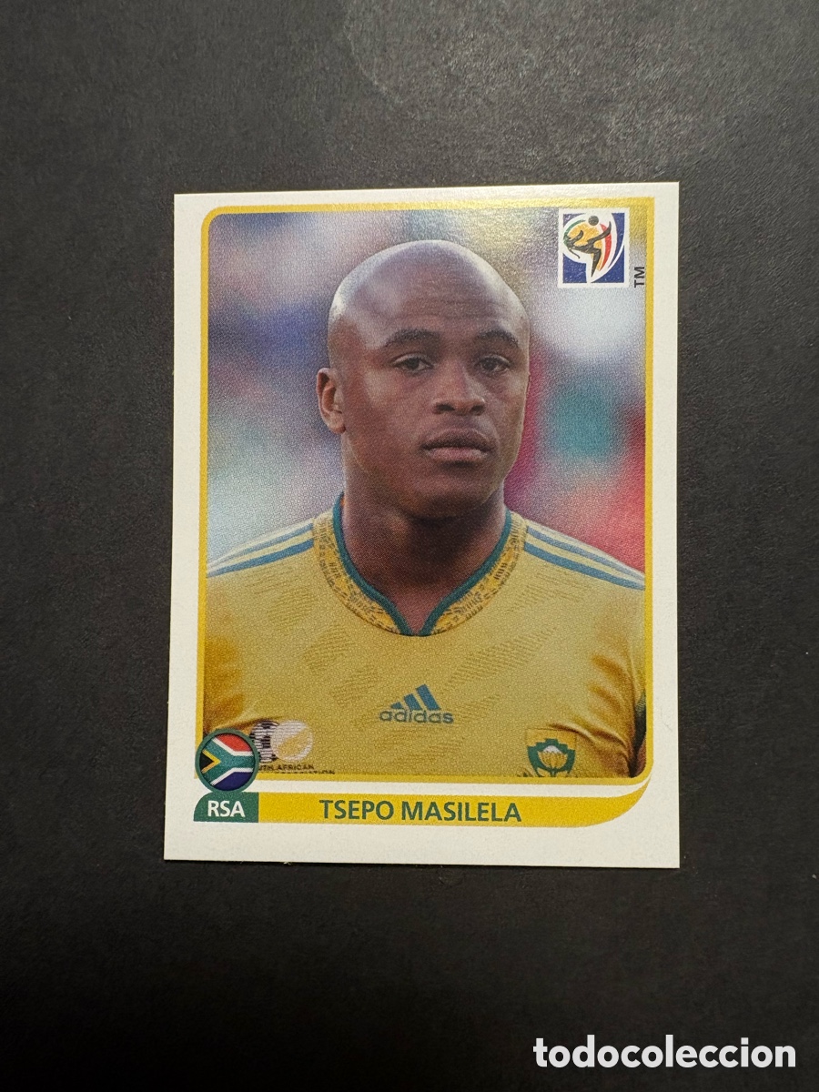 Cromos de f&uacute;tbol: 34 MASILELA PANINI MUNDIAL 2010 WORLD CUP - SUD&Aacute;FRICA -- CROMO 10 NUEVO DE SOBRE