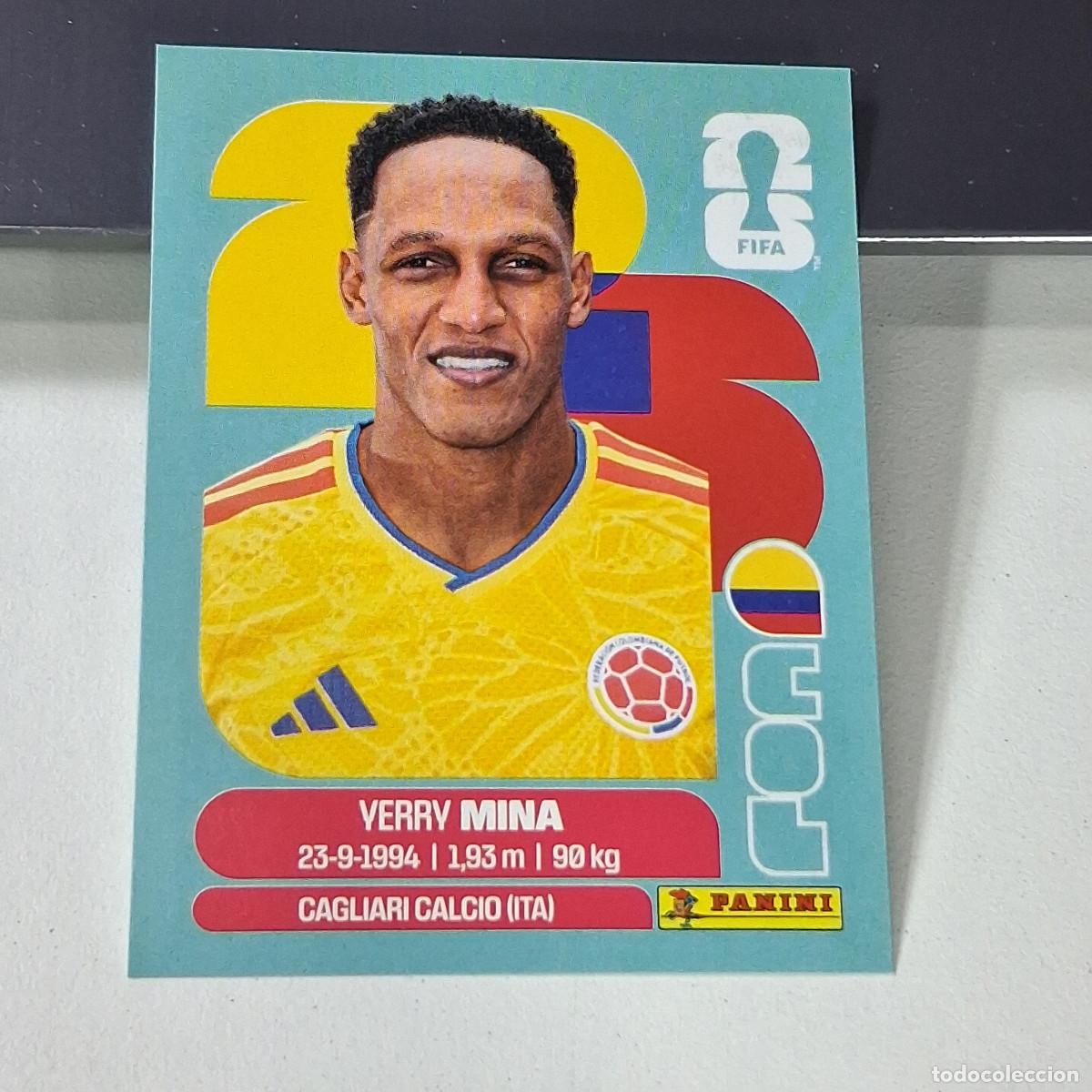 Cromos de f&uacute;tbol: B47 COL5 YERRY MINA 5 COLOMBIA COL MUNDIAL FIFA WORLD CUP 2026 STICKER PANINI