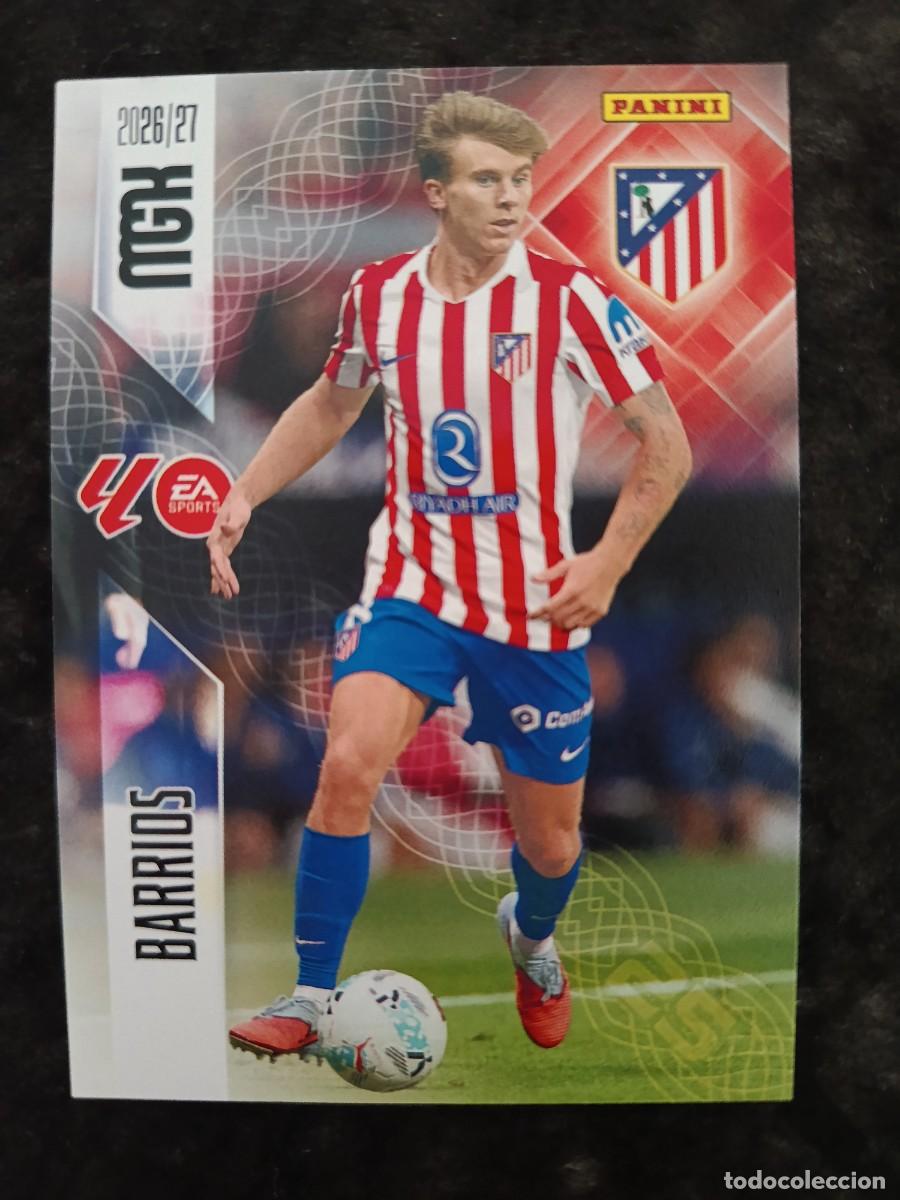 Cromos de f&uacute;tbol: MGK 2026/27 MEGACRACKS PANINI. #65 BARRIOS. AT.MADRID