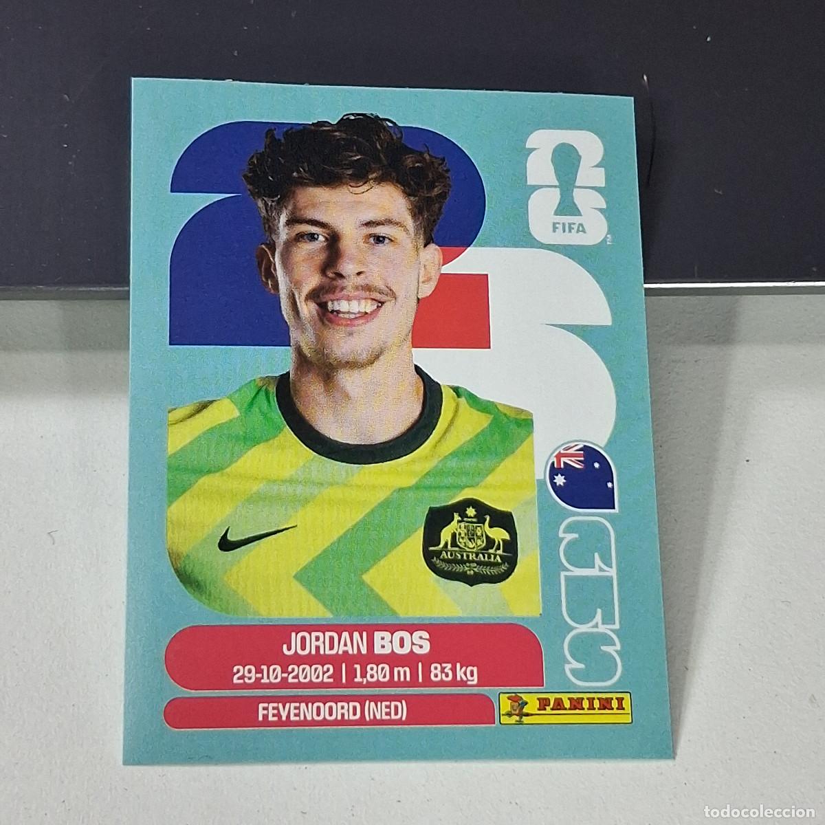 Figurine di Calcio: B47 AUS 6 AUS6 JORDAN BOS AUSTRALIA AUSTRALIA AUS MUNDIAL FIFA WORLD CUP 2026 STICKER PANINI
