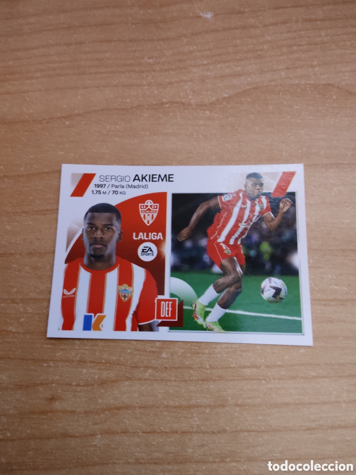 Figurine di Calcio: 10 AKIEME ALMERIA LIGA ESTE 2023 2024