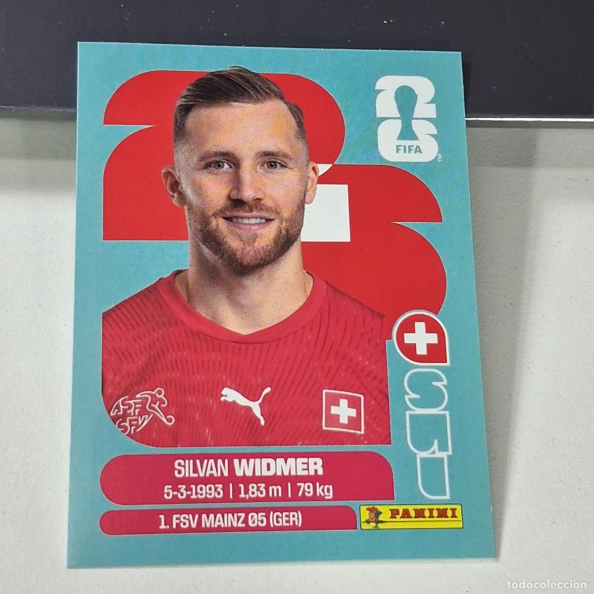 Cromos de f&uacute;tbol: B47 SUI8 SILVAN WIDMER 8 SUIZA SWITZERLAND SUI MUNDIAL FIFA WORLD CUP 2026 STICKER PANINI
