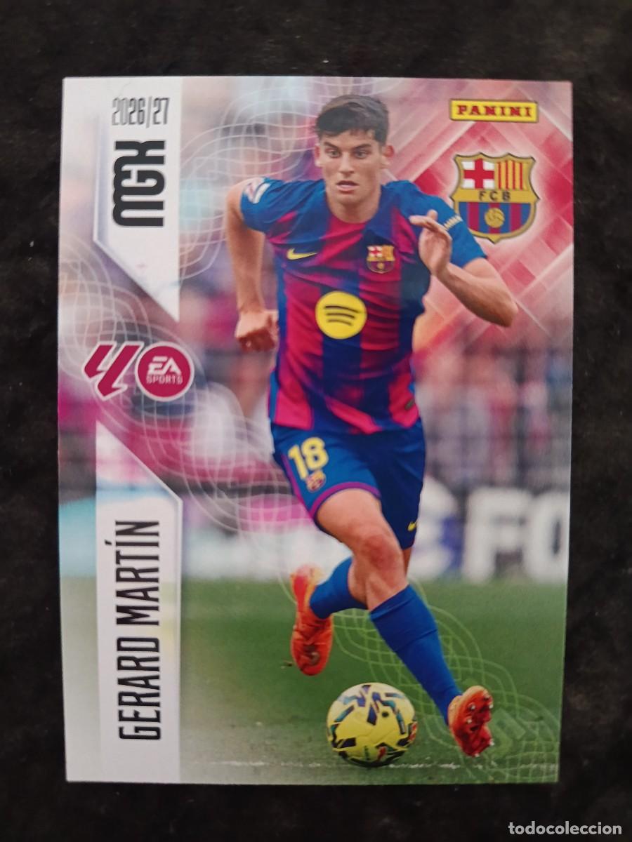 Fu&szlig;ball-Sticker: MGK 2026/27 MEGACRACKS PANINI. #77 GERARD MART&Iacute;N. FC. BARCELONA