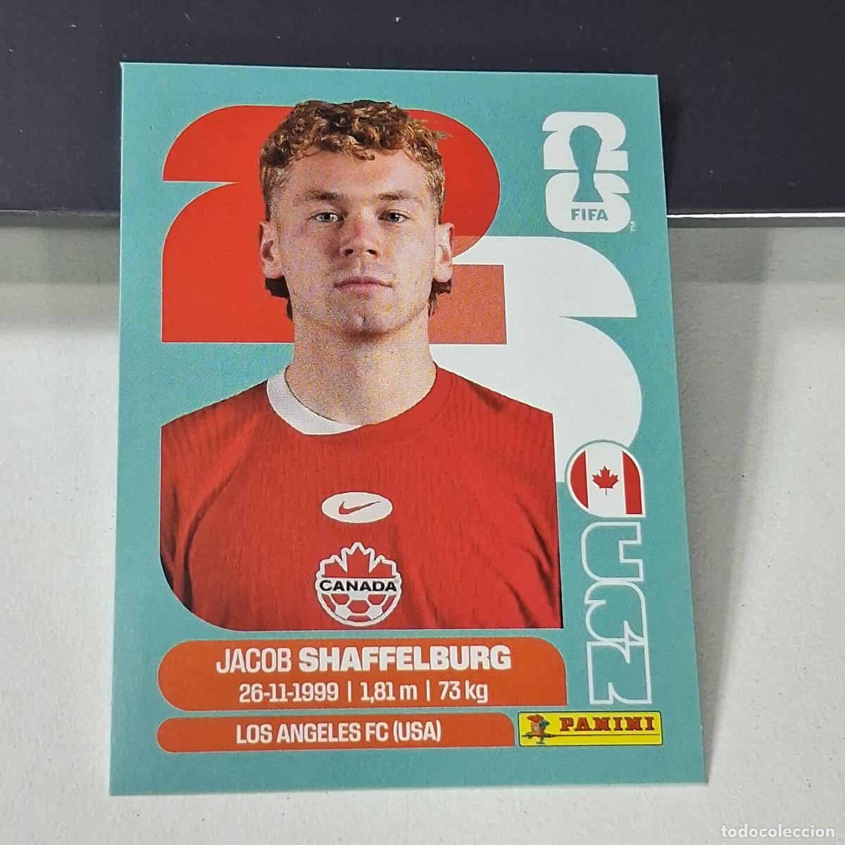 Cromos de f&uacute;tbol: B47 CAN14 JACOB SHAFFELBURG 14 CANADA CAN MUNDIAL FIFA WORLD CUP 2026 STICKER PANINI