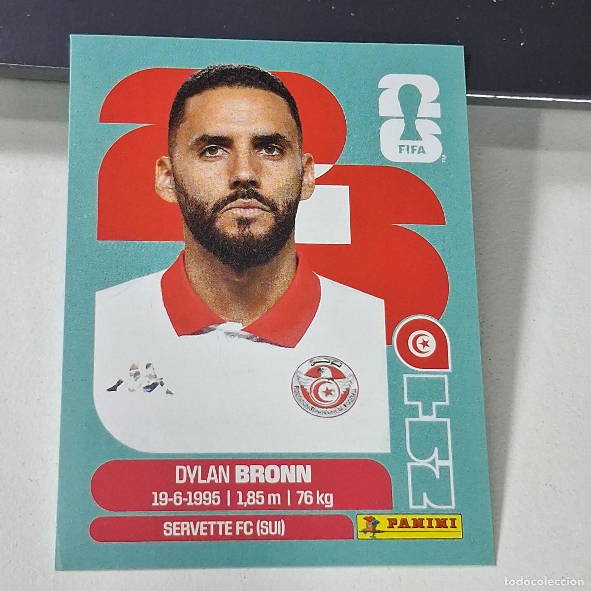 Cromos de f&uacute;tbol: B47 TUN8 DYLAN BRONN 8 T&Uacute;NEZ TUNISIA TUN MUNDIAL FIFA WORLD CUP 2026 STICKER PANINI