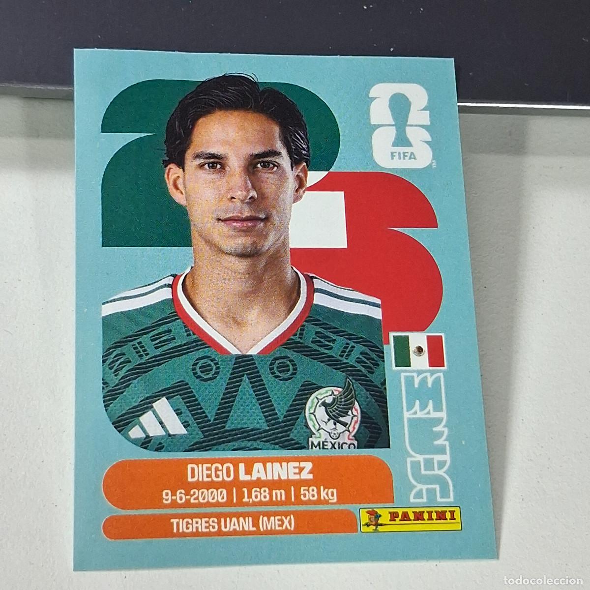 Cromos de f&uacute;tbol: B47 MEX 8 MEX8 DIEGO LAINEZ M&Eacute;XICO MUNDIAL FIFA WORLD CUP 2026 STICKER PANINI