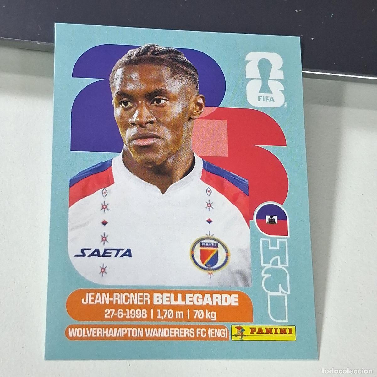 Cromos de f&uacute;tbol: B47 HAI 12 HAI12 JEAN RICNER BELLEGARDE HAITI HAI MUNDIAL FIFA WORLD CUP 2026 STICKER PANINI
