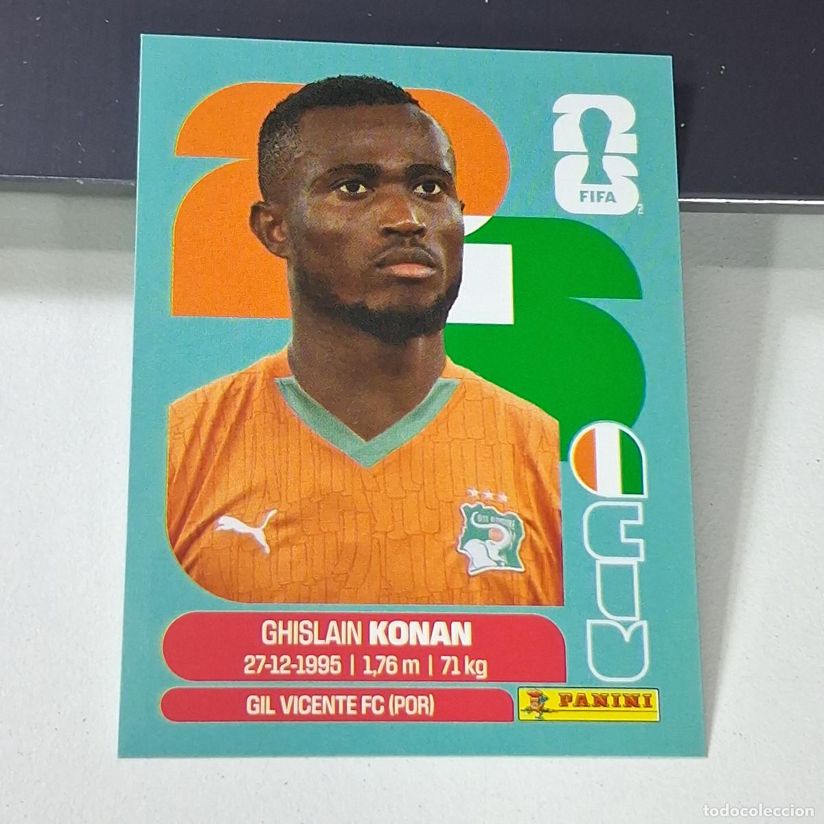Cromos de f&uacute;tbol: B47 CIV3 GHISLAIN KONAN 3 COSTA DE MARFIL CIV MUNDIAL FIFA WORLD CUP 2026 STICKER PANINI
