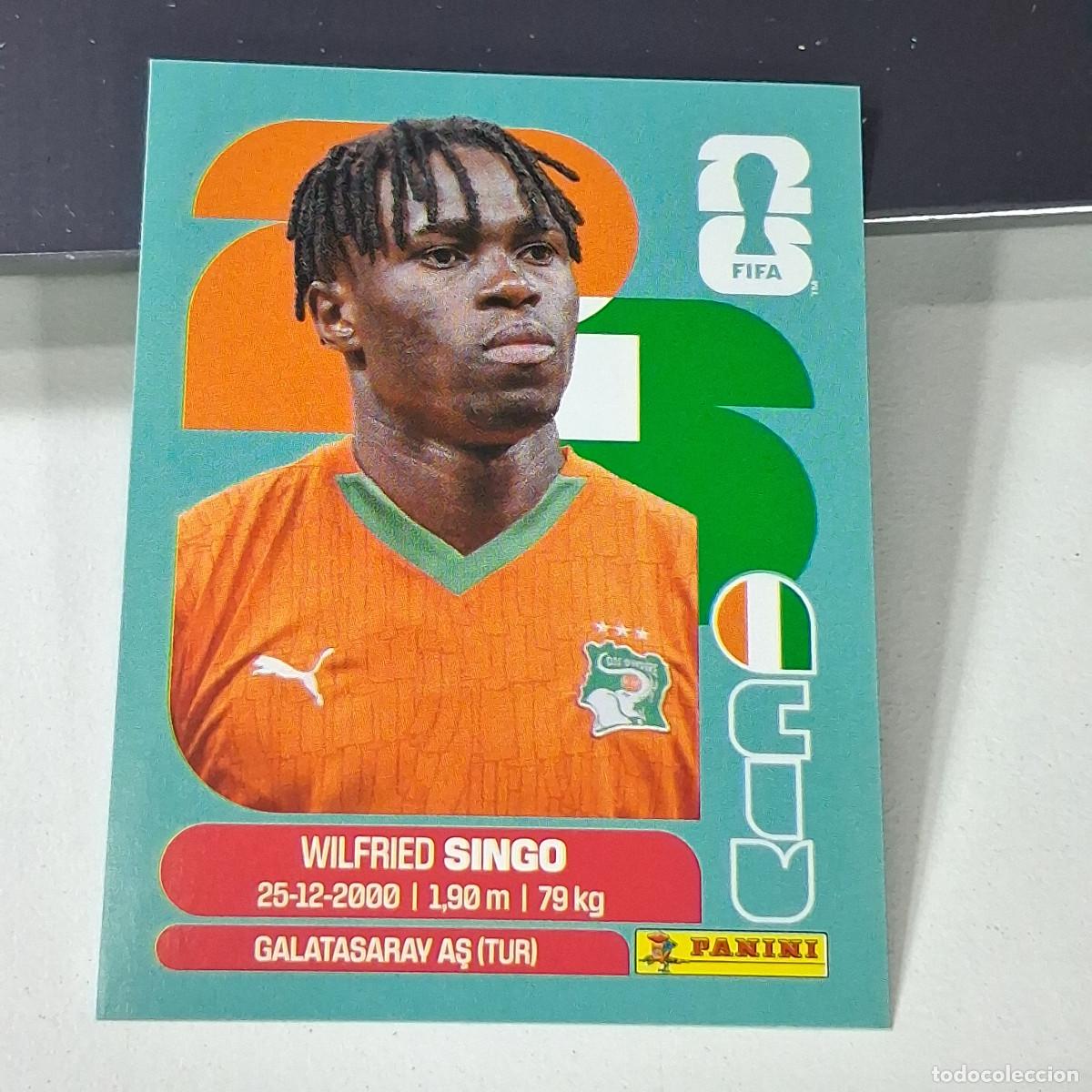 Cromos de f&uacute;tbol: B47 CIV 4 CIV4 WILFRIED SINGO COSTA DE MARFIL CIV MUNDIAL FIFA WORLD CUP 2026 STICKER PANINI