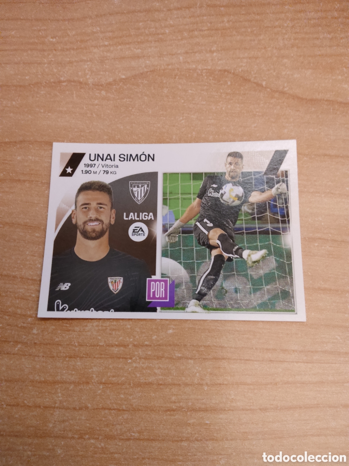 Figurine di Calcio: 3 UNAI SIMON ATHLETIC CLUB LIGA ESTE 2023 2024