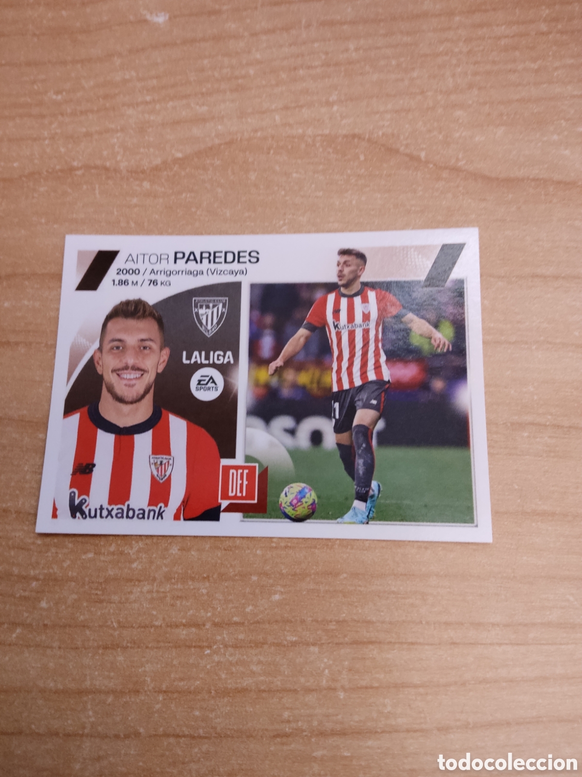Fu&szlig;ball-Sticker: 7 PAREDES ATHLETIC CLUB LIGA ESTE 2023 2024