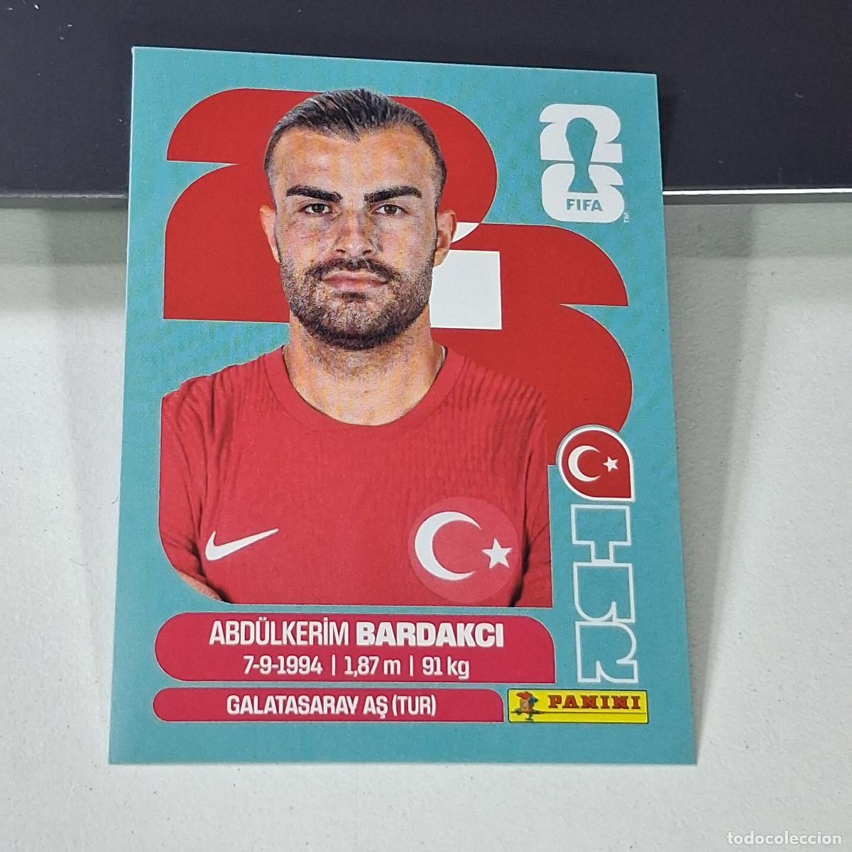 Fu&szlig;ball-Sticker: B47 TUR 5 TUR5 ABDULKERIM BARDAKCI TURQUIA TURQUEY MUNDIAL FIFA WORLD CUP 2026 STICKER PANINI