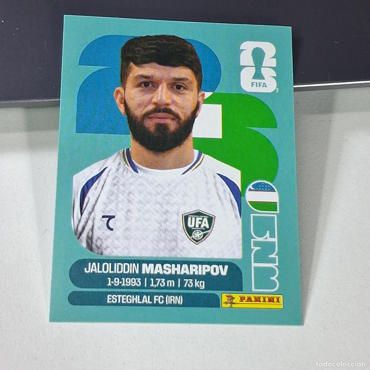 Cromos de f&uacute;tbol: B47 UZB 18 UZB18 JALOLIDDIN MASHARIPOV UZBEKISTAN MUNDIAL FIFA WORLD CUP 2026 STICKER PANINI