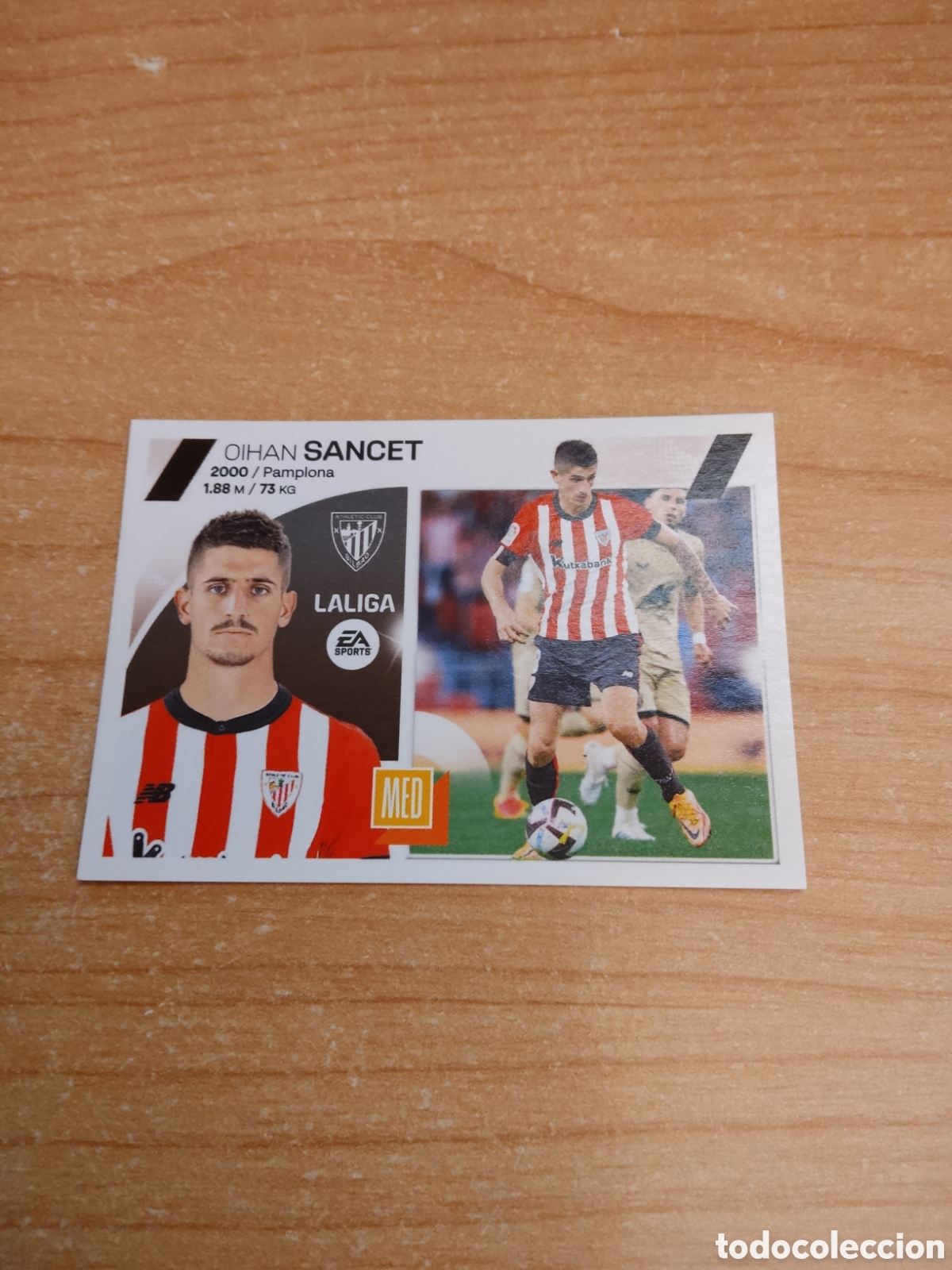 Cromos de f&uacute;tbol: 13 SANCET ATHLETIC CLUB LIGA ESTE 2023 2024