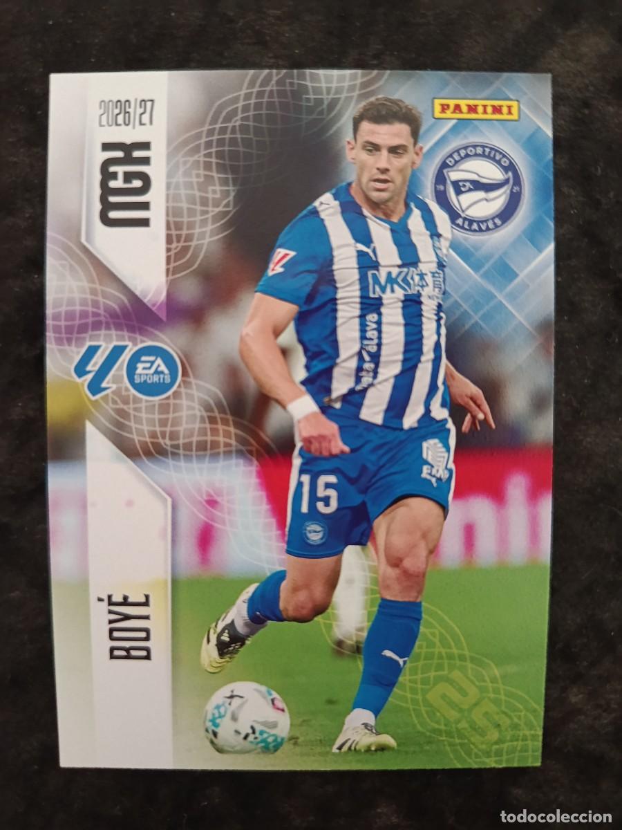 Cromos de f&uacute;tbol: MGK 2026/27 MEGACRACKS PANINI. #36 BOY&Eacute;. DEPORTIVO ALAVES.