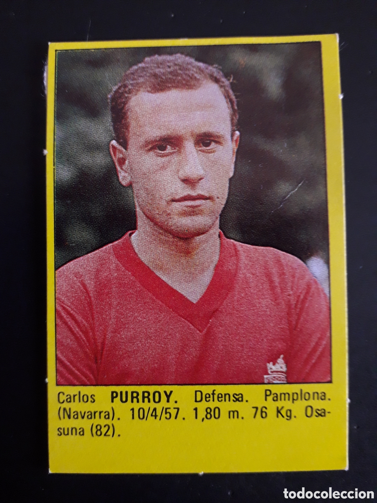 Cromos de f&uacute;tbol: PURROY OSASUNA SUPER F&Uacute;TBOL 84 83-84 1983-1984 ROLL&Aacute;N DESPEGADO PEDIDO M&Iacute;NIMO 3&euro;