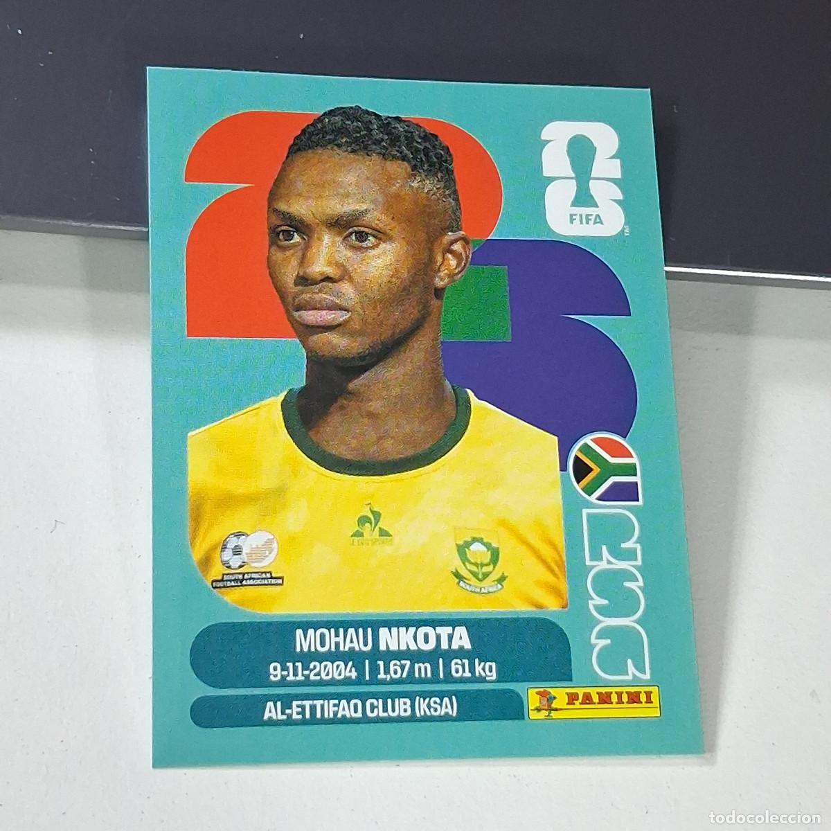 Figurine di Calcio: B47 RSA19 MOHAU NKOTA 19 SUD&Aacute;FRICA RSA SOUTH AFRIKA MUNDIAL FIFA WORLD CUP 2026 STICKER PANINI